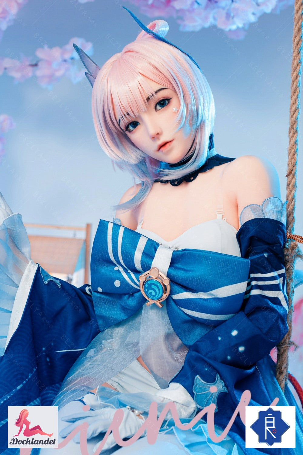 Seksa lelle Cyrtenthera (Bezlya Doll 155 cm B kauss, 2,0 TPE+silikons)