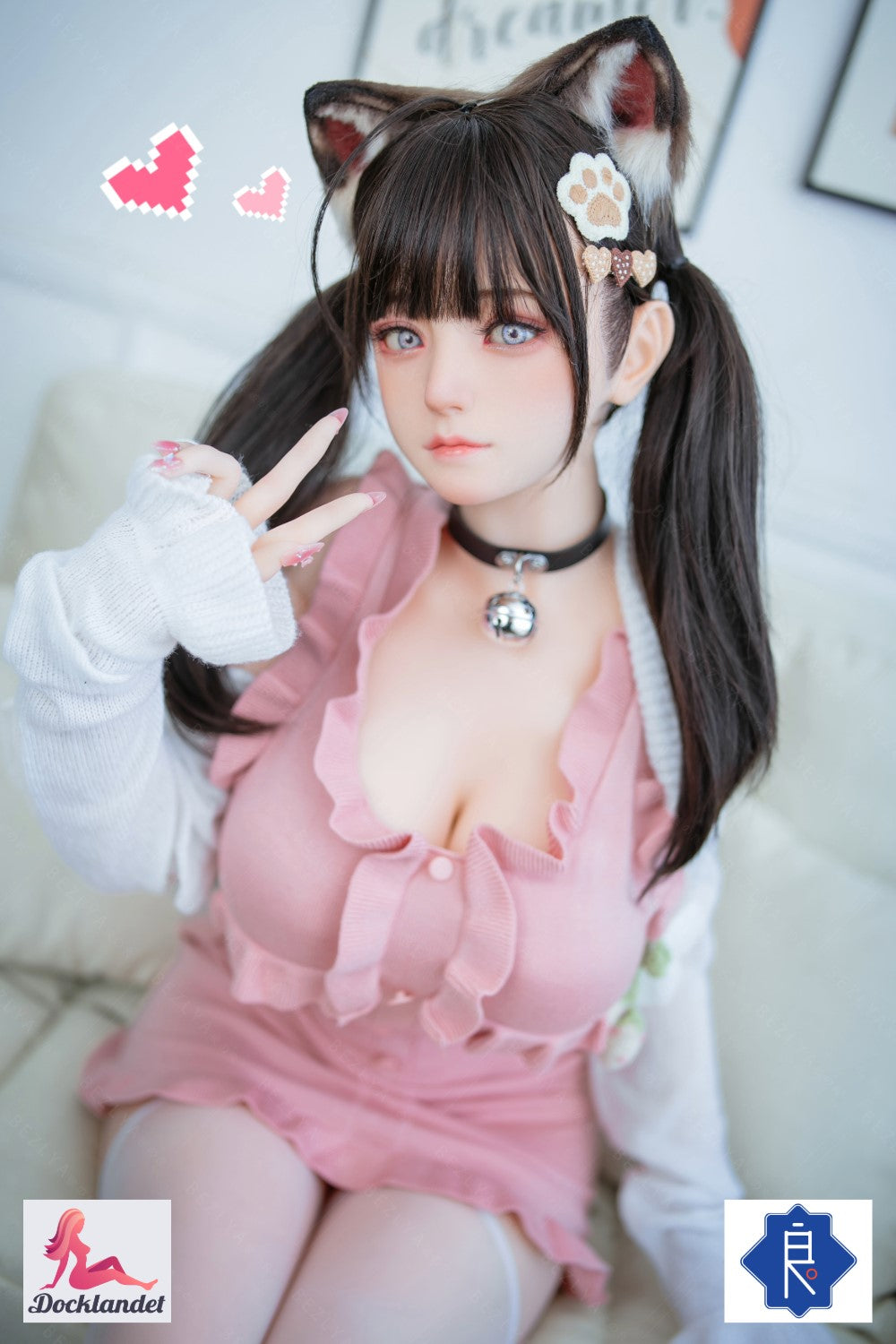 Kampanula seksa lelle (Bezlya Doll 155 cm F kauss, 2,0 TPE+silikons)