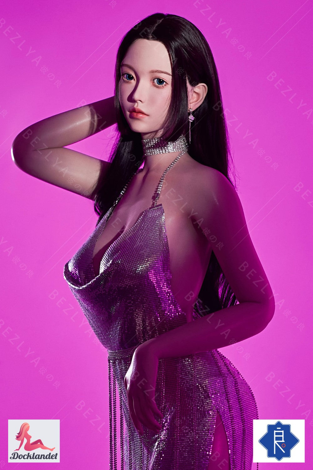 Seksa lelle Nymphaea (Bezlya Doll 163 cm E-kauss 2.2CF silikons)