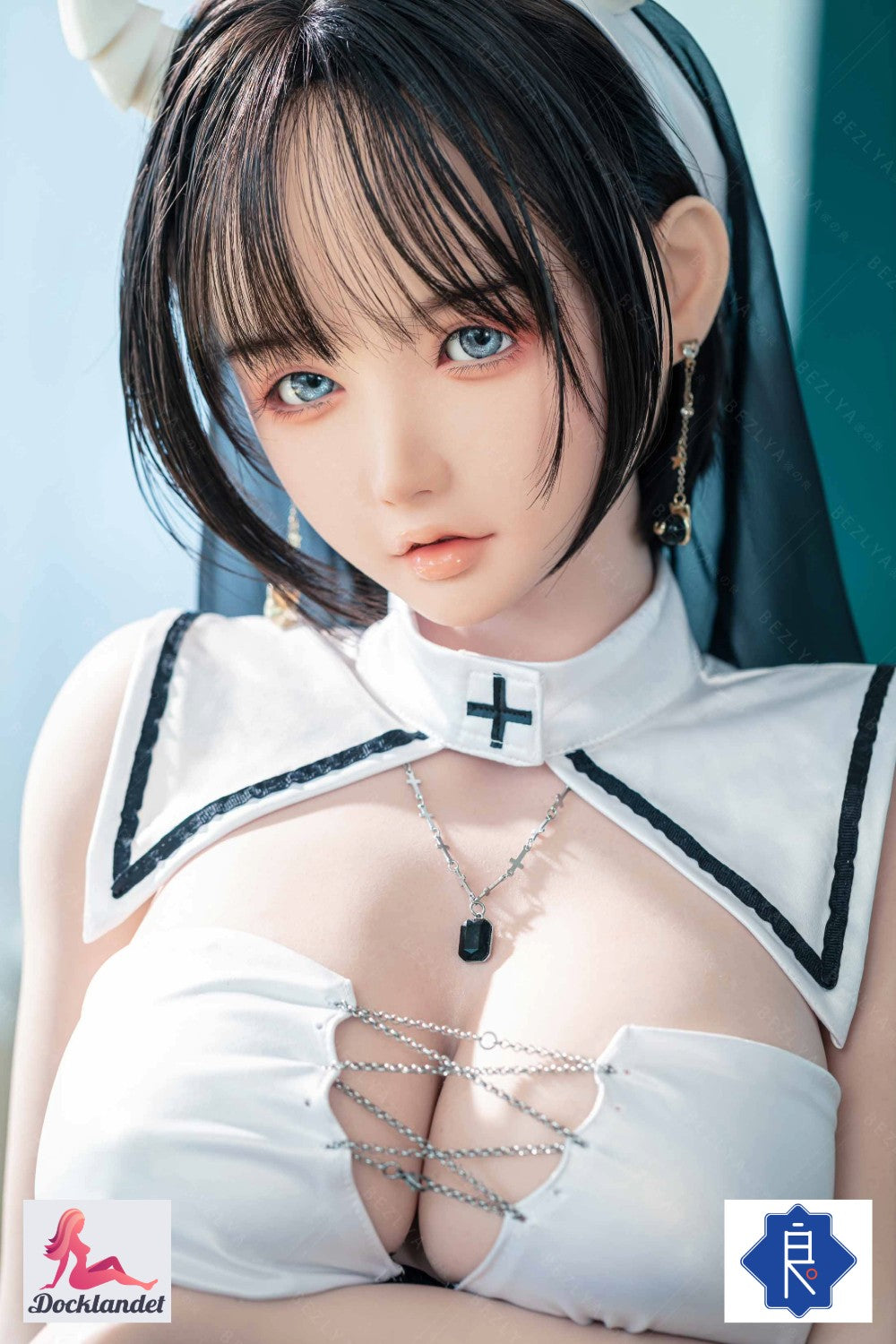 Vaniļas seksa lelle (Bezlya Doll 155 cm E-kauss 2.2CF Silikona) Slepkavības sekss BDSM Seksa lelle