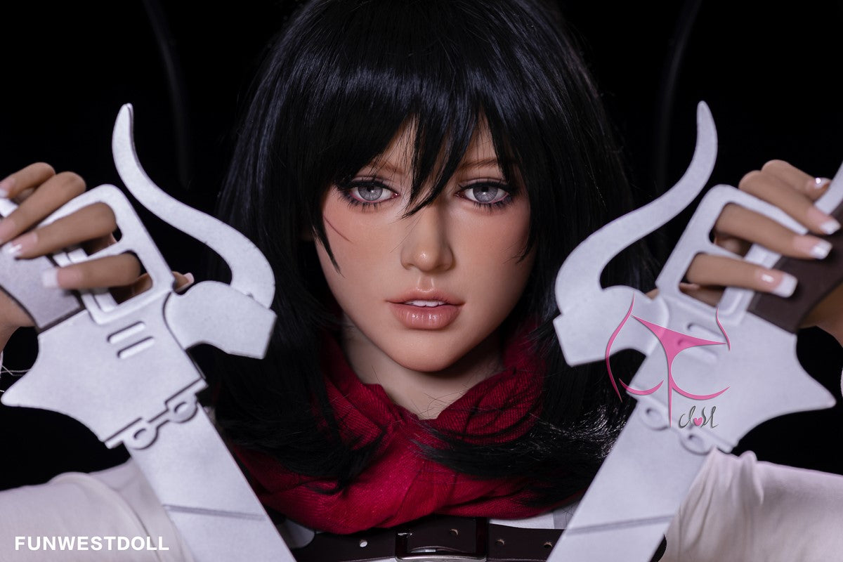 Mikasa Hloja seksa lelle (FunWest Doll 159 cm A kauss #035 TPE)