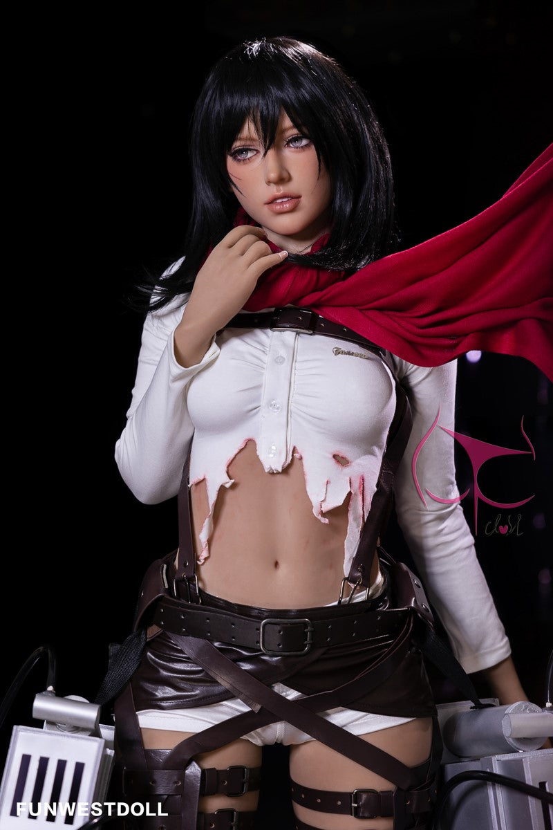 Mikasa Hloja seksa lelle (FunWest Doll 159 cm A kauss #035 TPE)