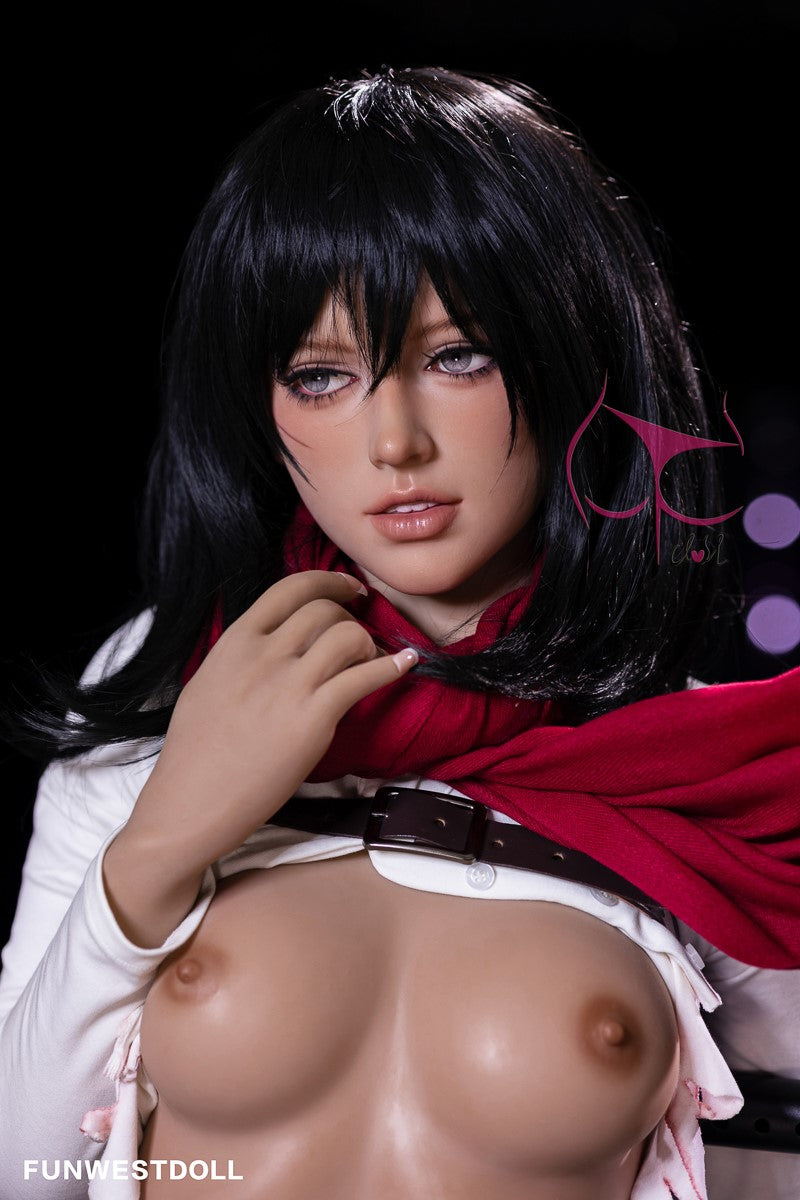 Mikasa Hloja seksa lelle (FunWest Doll 159 cm A kauss #035 TPE)