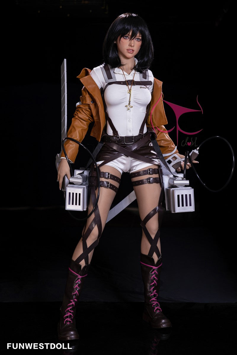 Mikasa Hloja seksa lelle (FunWest Doll 159 cm A kauss #035 TPE)