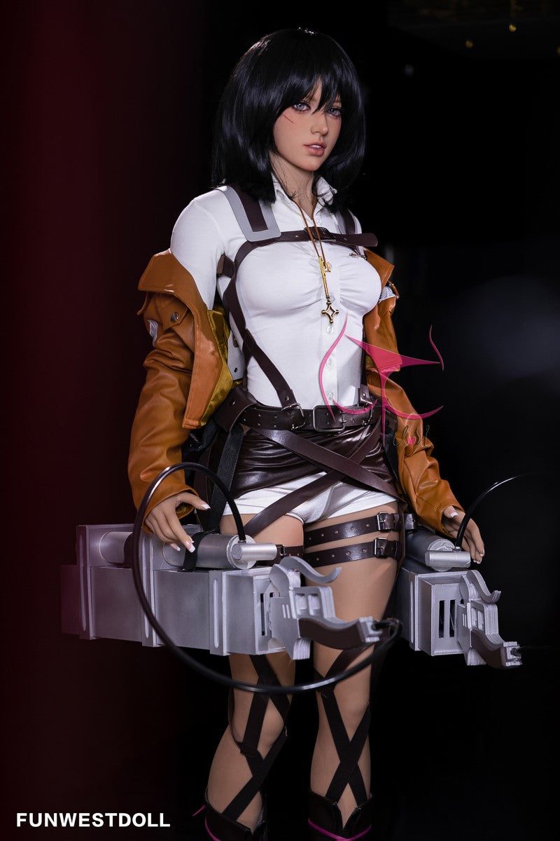 Mikasa Hloja seksa lelle (FunWest Doll 159 cm A kauss #035 TPE)