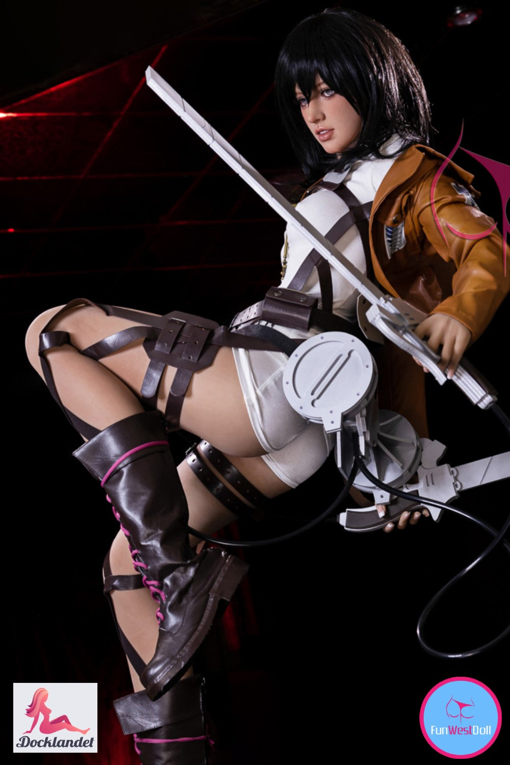 Mikasa Hloja seksa lelle (FunWest Doll 159 cm A kauss #035 TPE)
