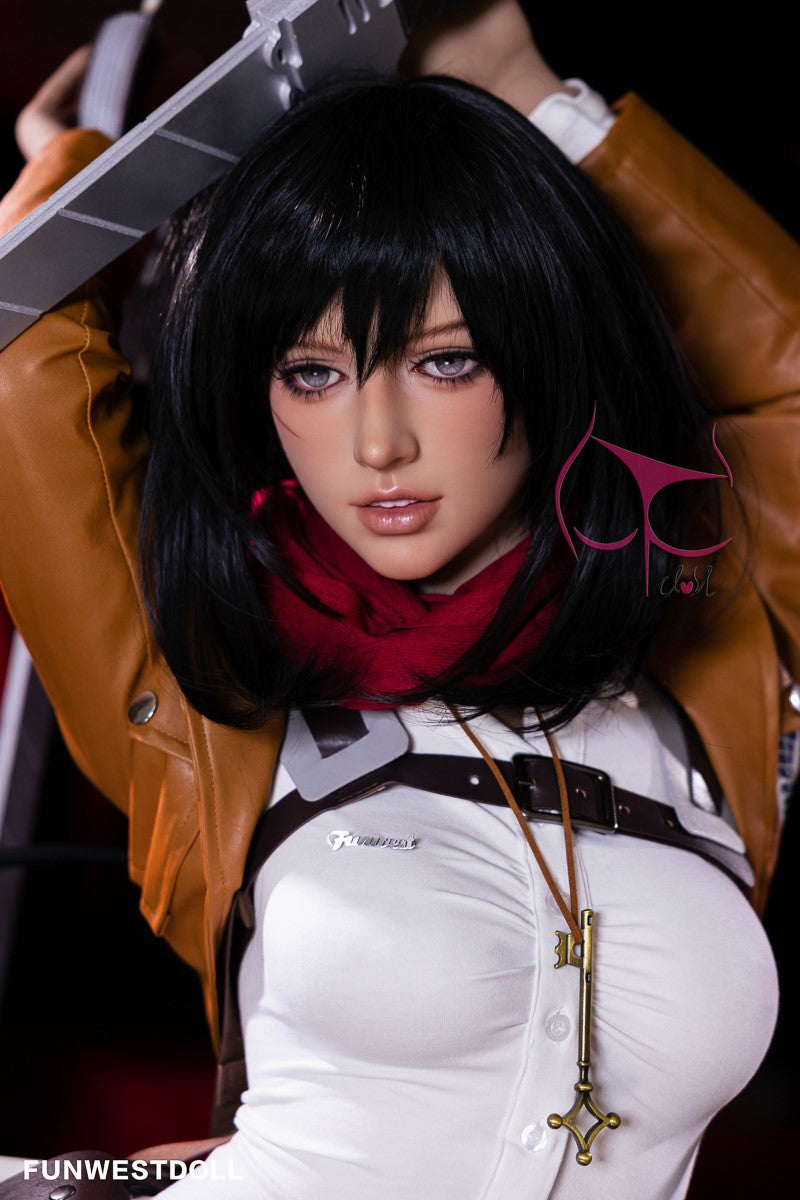 Mikasa Hloja seksa lelle (FunWest Doll 159 cm A kauss #035 TPE)