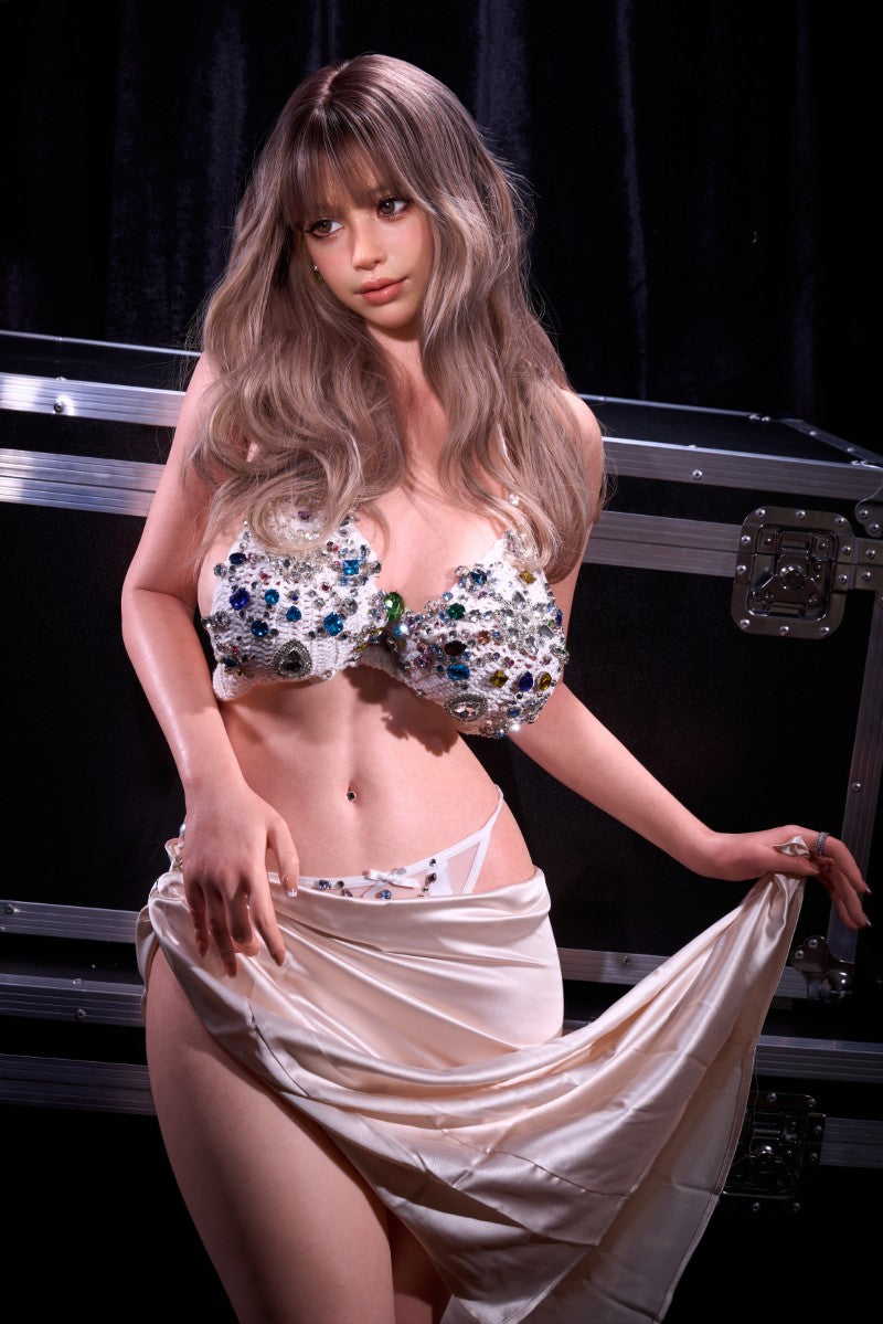 Alodijas seksa lelle (Real Lady 159 cm F-Coupe R9 RST silikons)