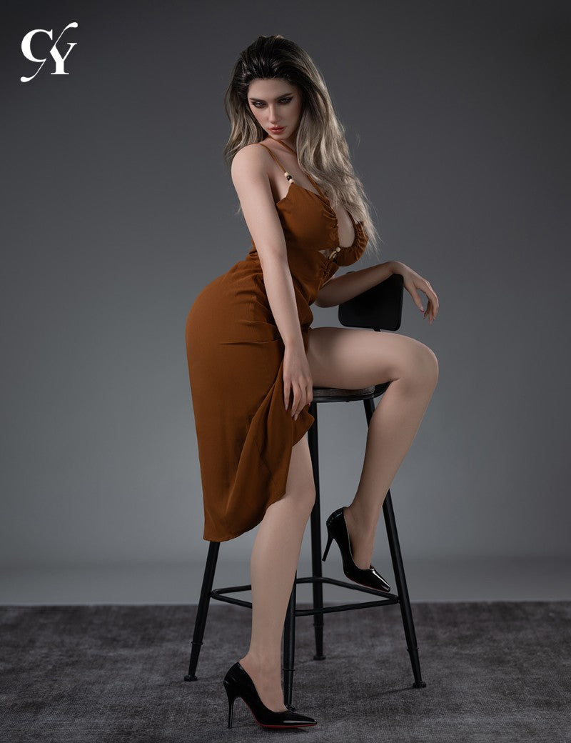 Karīnas seksa lelle (TOP CYDOLL 168 cm F-kauss TPE+silikons)