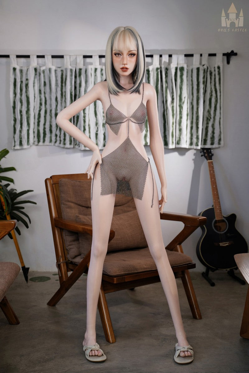 Kārnija seksa lelle (Dolls Castle 170 cm A-Cus #S10 silikona)
