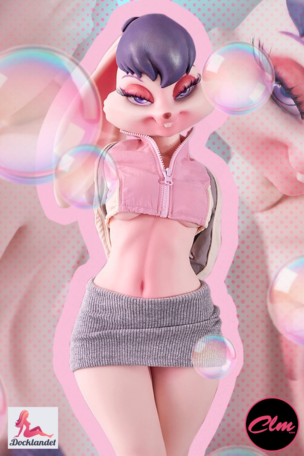 Seksa lelle Lori Bunny (Climax Lelle Mini 70 cm C-kauss silikons)