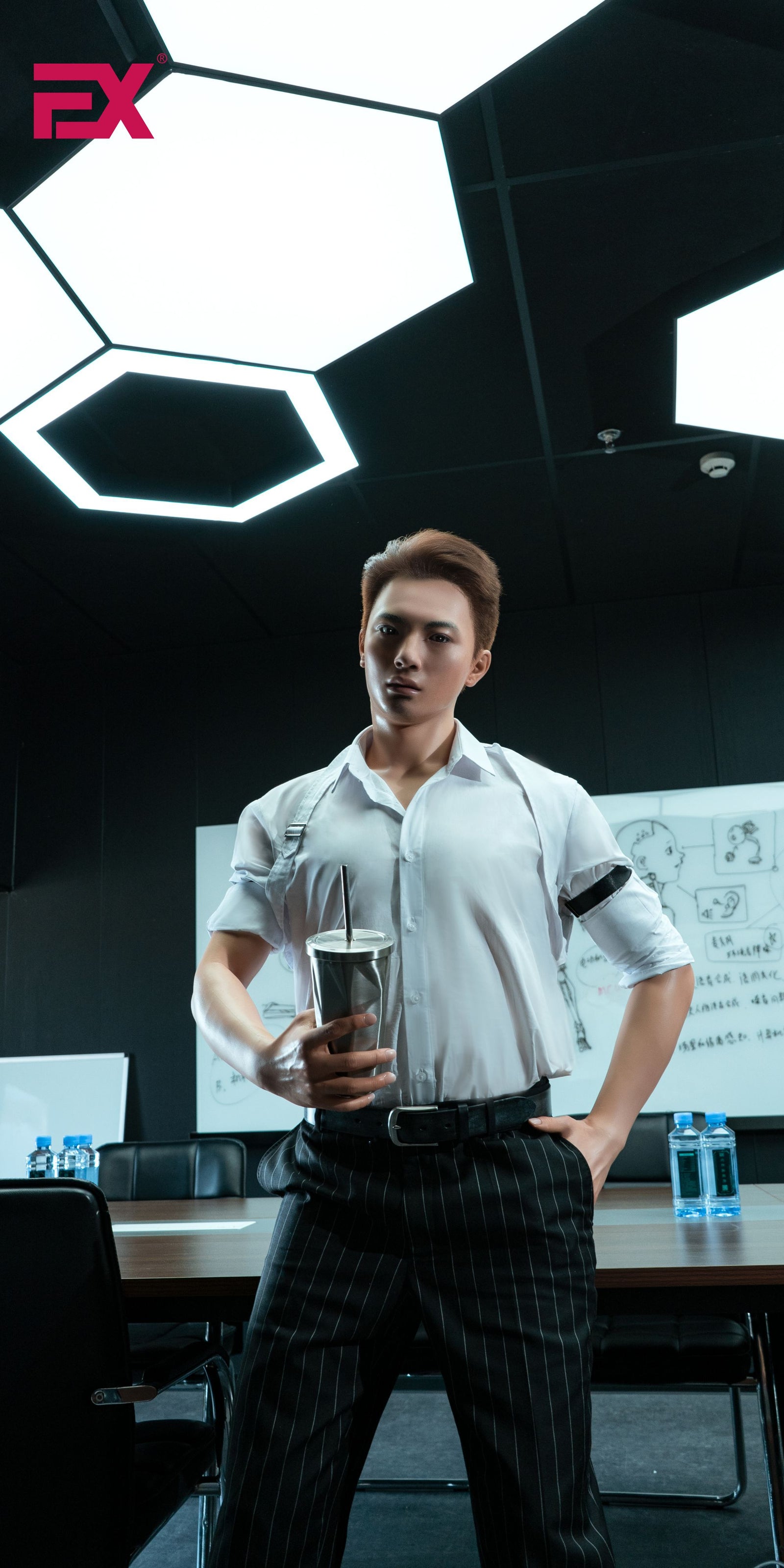Kevins vīriešu dzimuma lelle (EXDoll 173cm #Exclone Silicone)