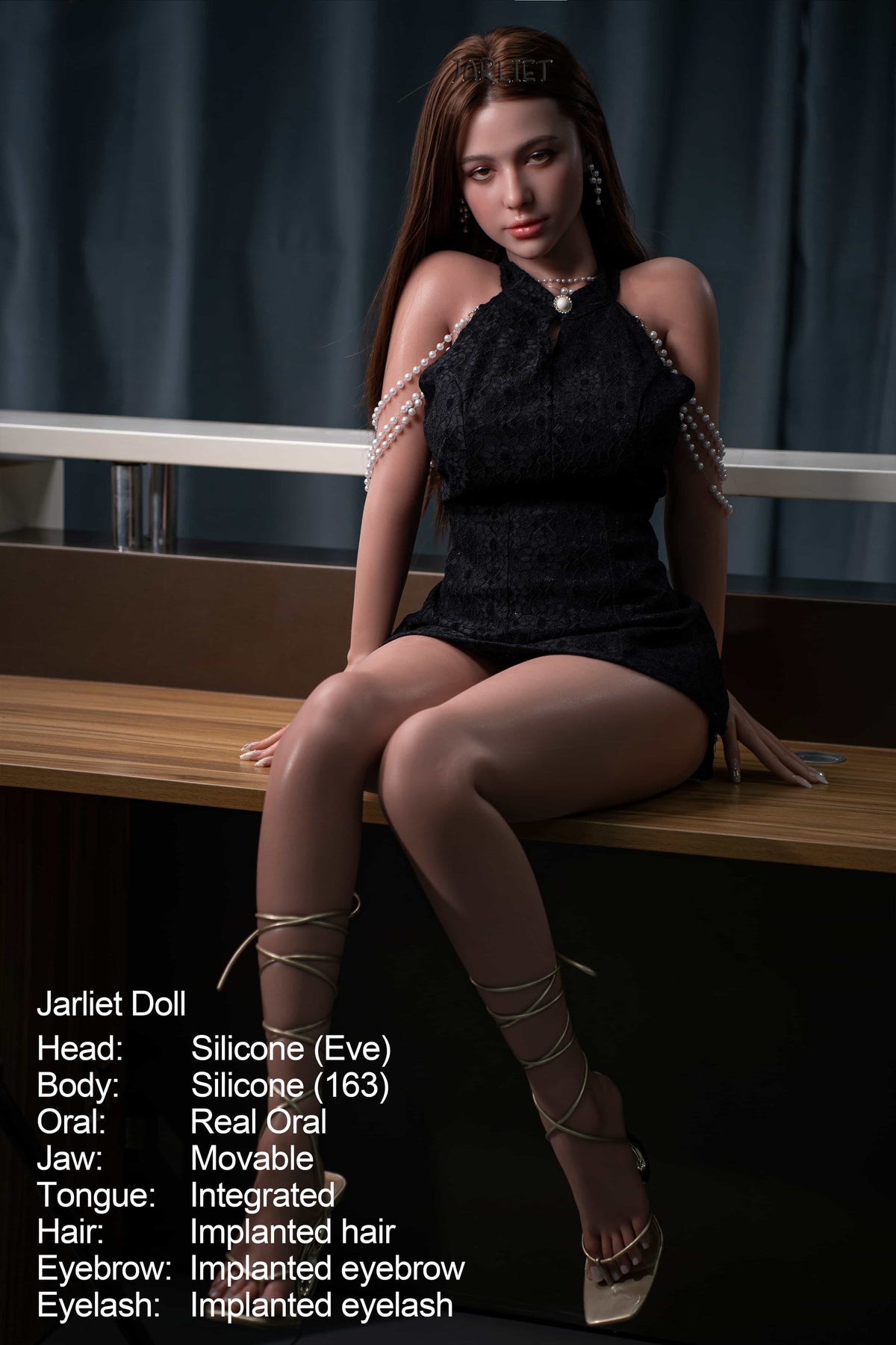 Ievas seksa lelle (Jarliet 163 cm D-Cup silikona)