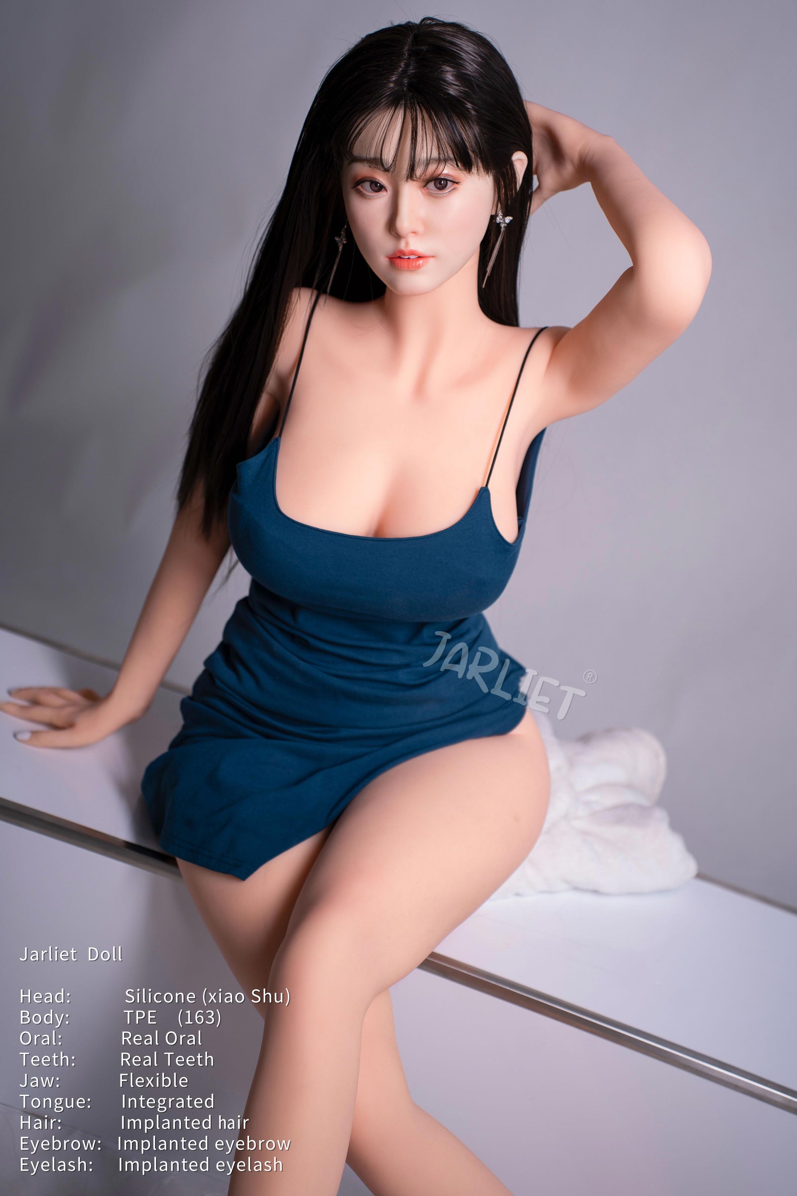 XiaoShu seksa lelle (Jarliet 163 cm D-Cup TPE+Silikona)