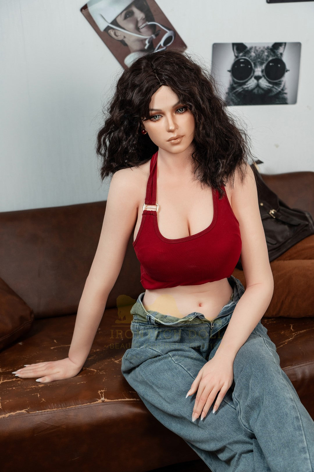 Flora seksa lelle (Irontech Doll 166 cm C-Cup S38 silikona)