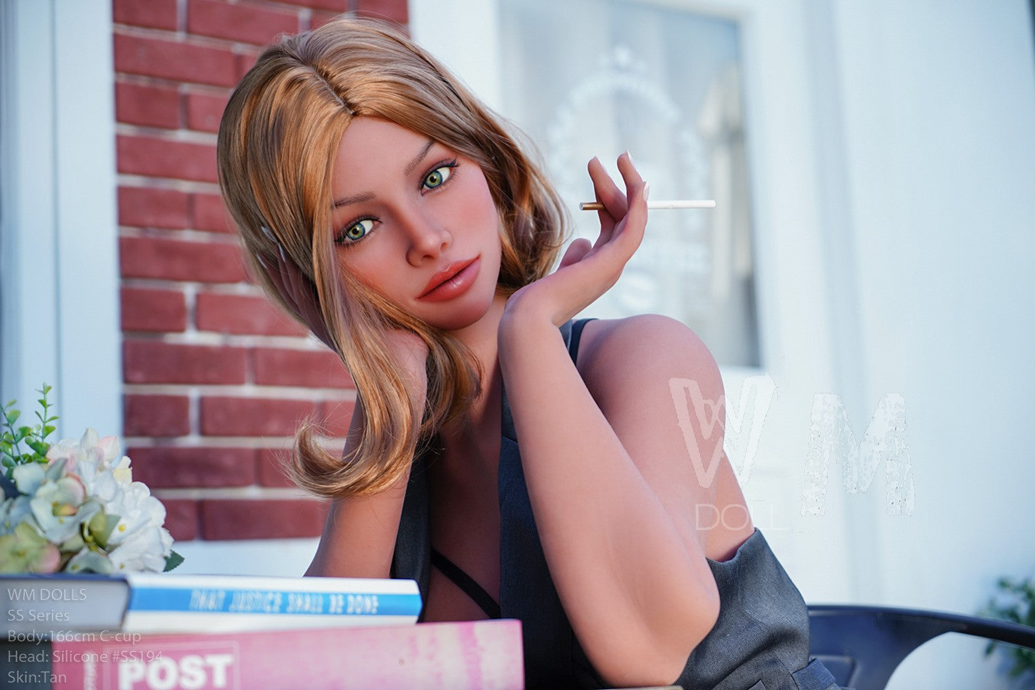 Annija seksa lelle (WM-Doll 166 cm C-Cus #SS194 TPE+Silikona)