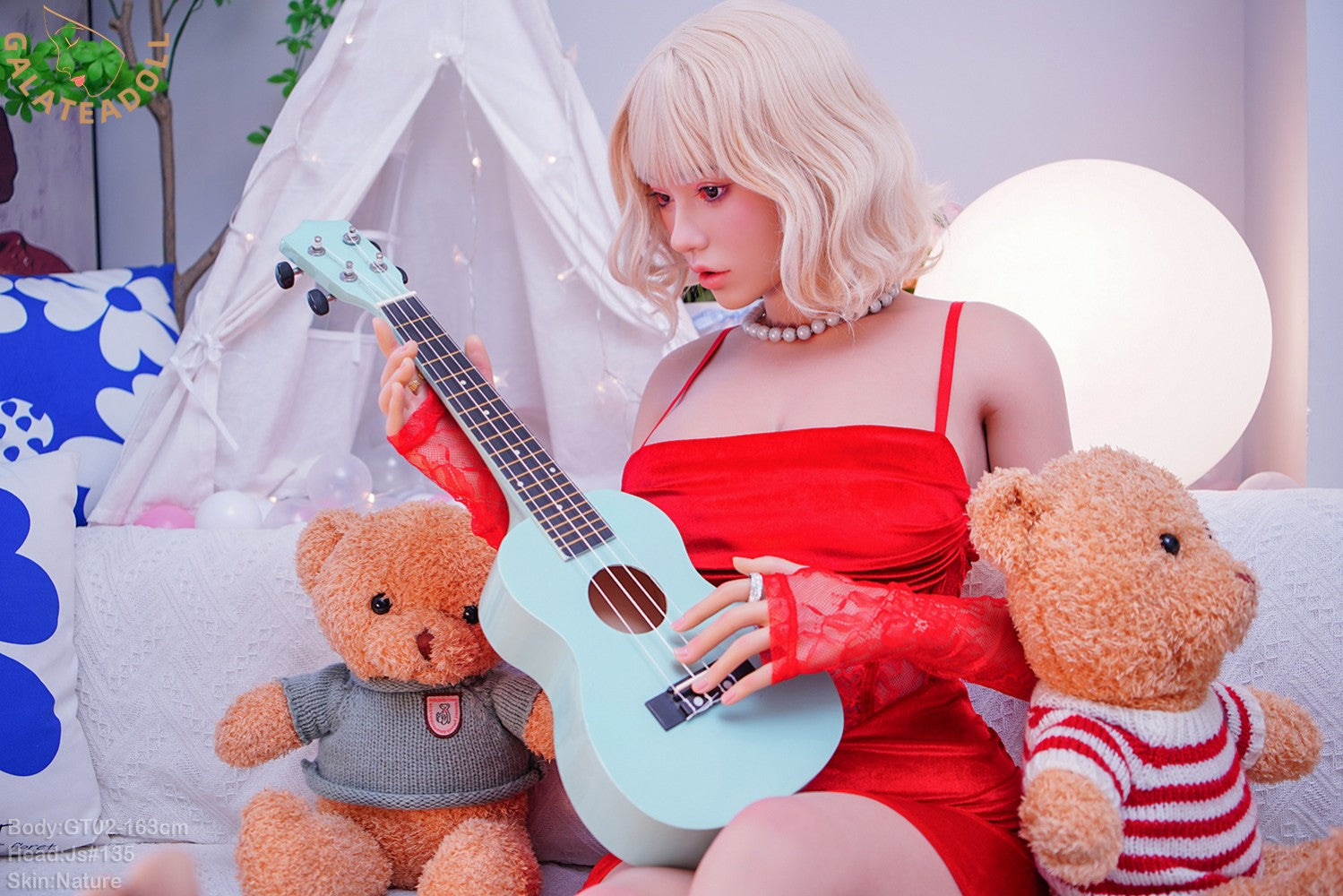 Mollijas seksa lelle (Galatea Doll 163 cm D-Cup #135 silikons)
