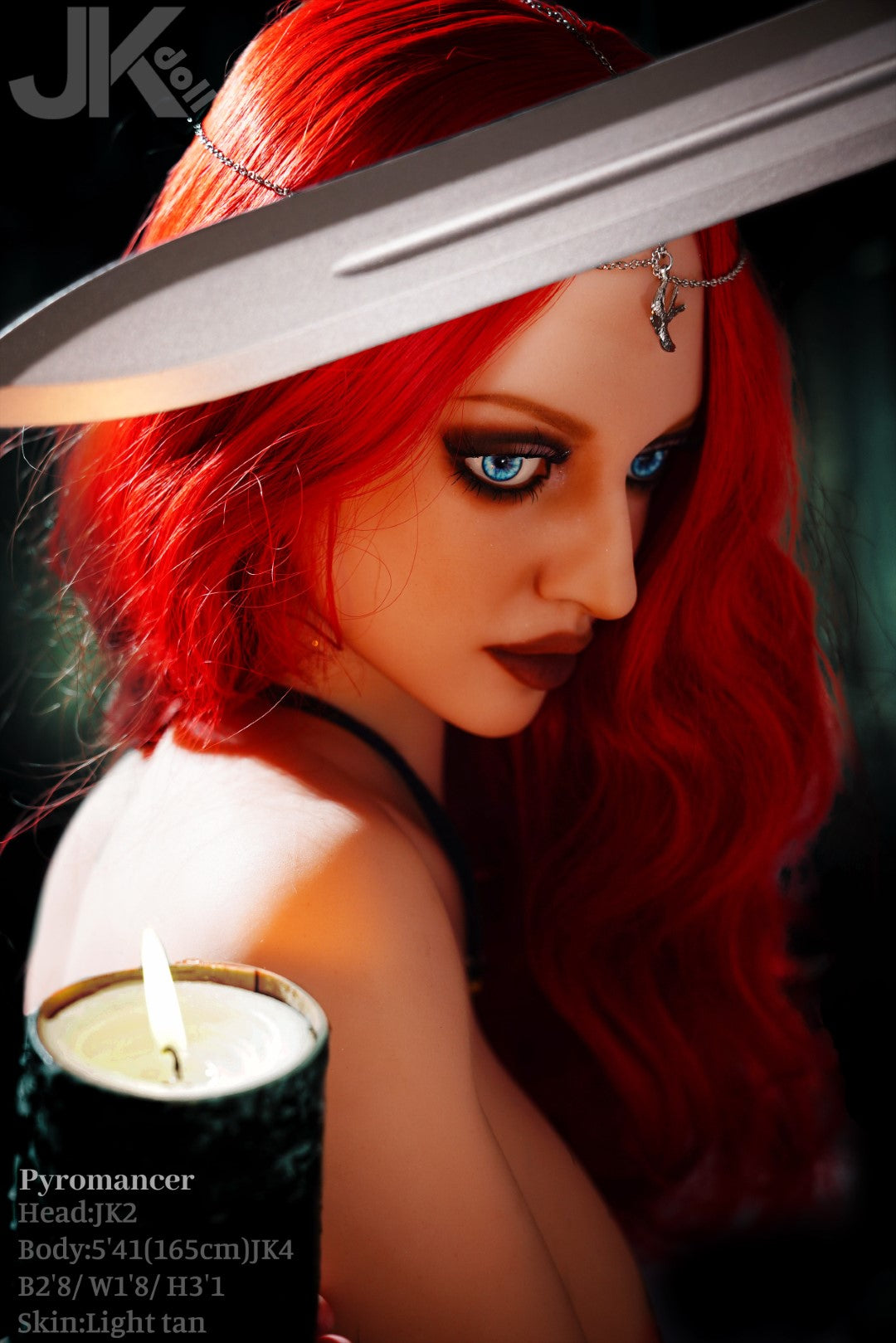 Pyromancer seksa lelle (JK-Doll 165 cm D-Cup JK2 TPE)