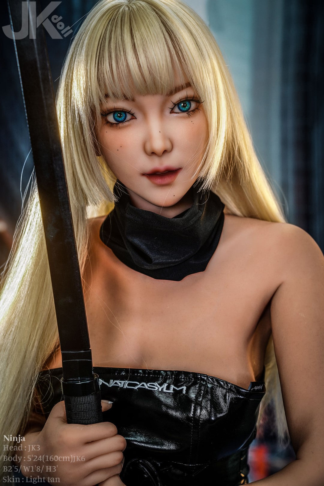 Seksa lelle nindzja (JK-Doll 160 cm D-Cup JK3 TPE)