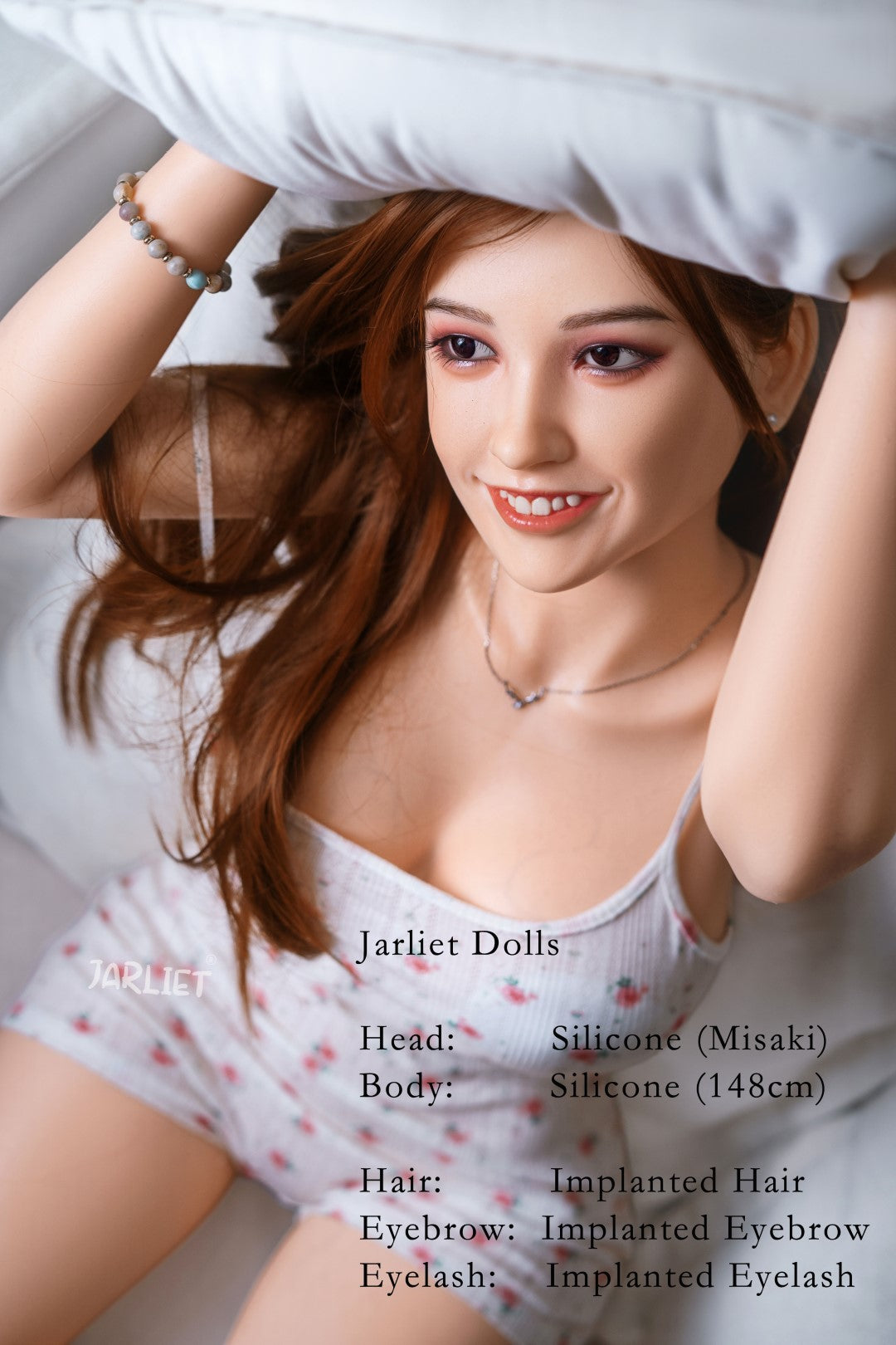 Seksa lelle Misaki (Jarliet 148 cm E-Cup silikona)