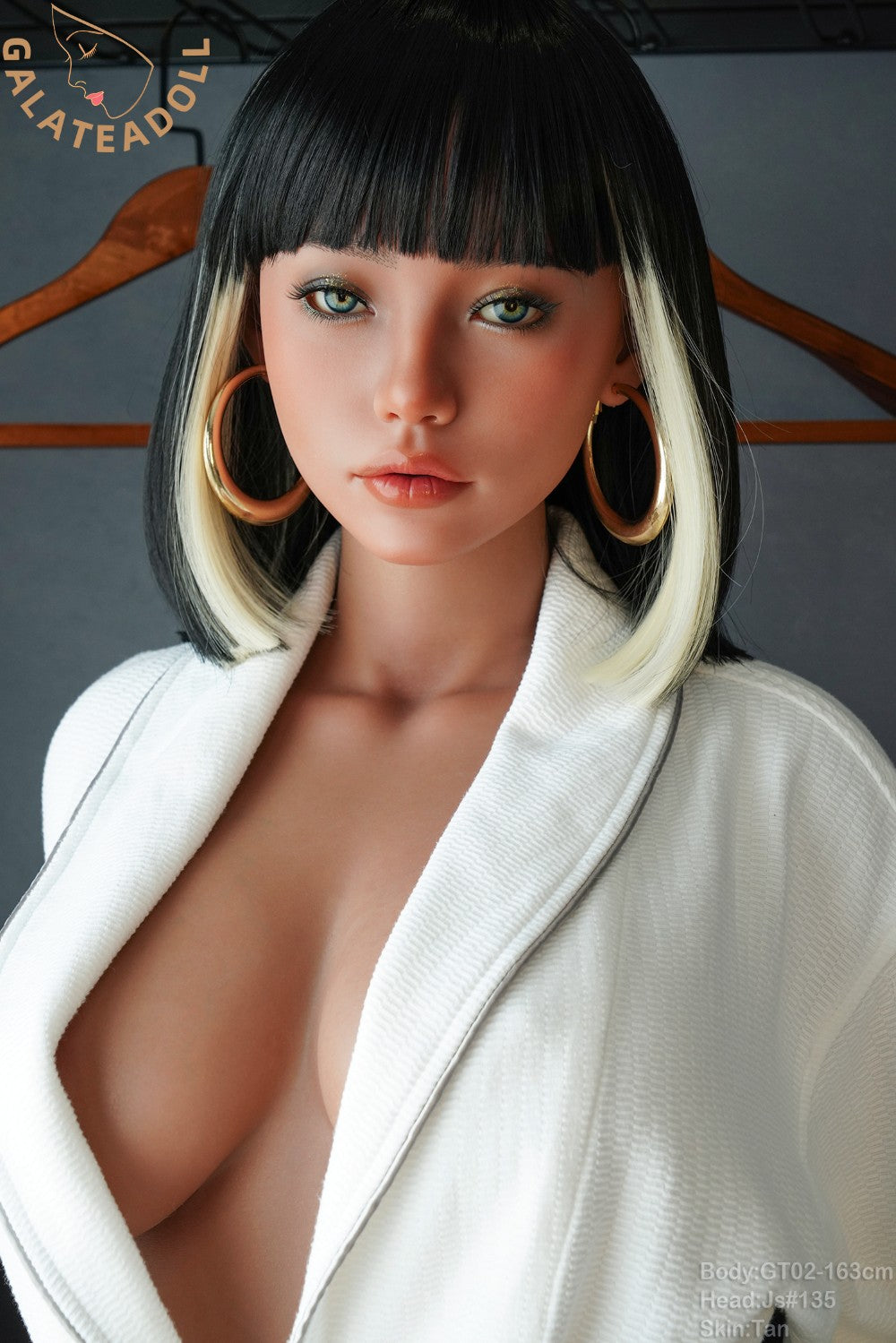 Nesrin seksa lelle (Galatea Doll 163 cm D-Cup #135 silikons)