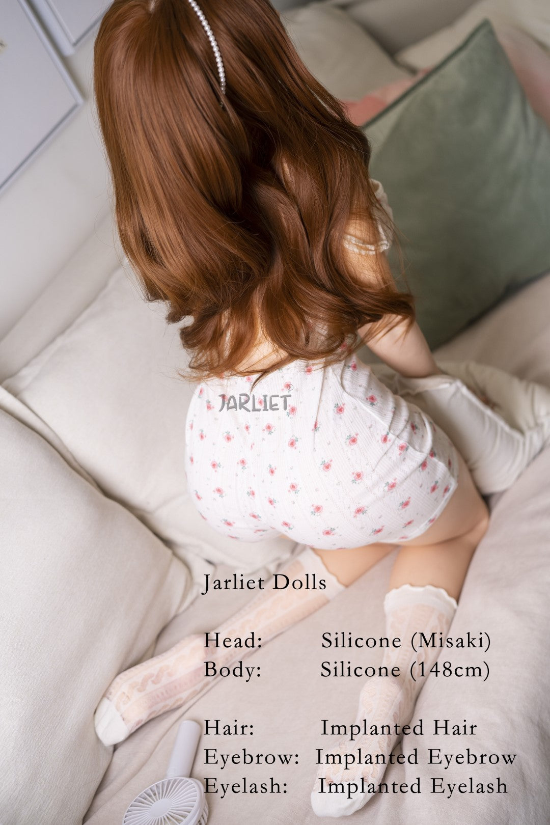 Seksa lelle Misaki (Jarliet 148 cm E-Cup silikona)
