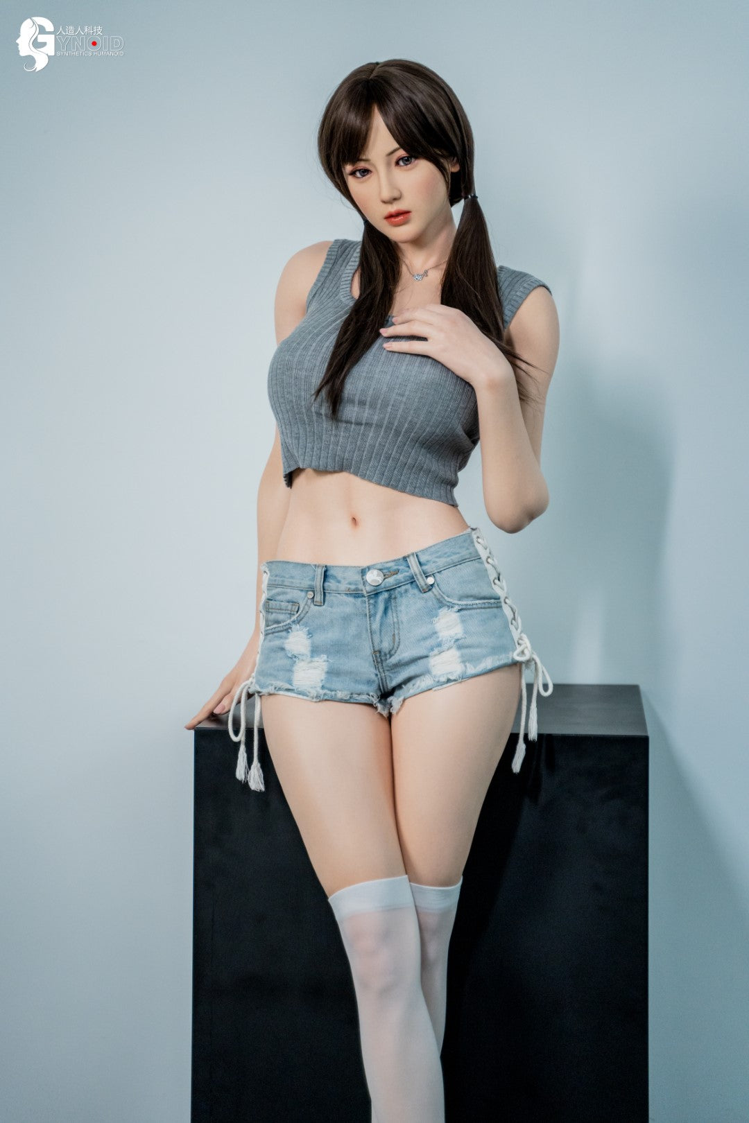 Seksa lelle Leyla Model 19R Deluxe (Gynoid Doll 168 cm F-Cup silikona)