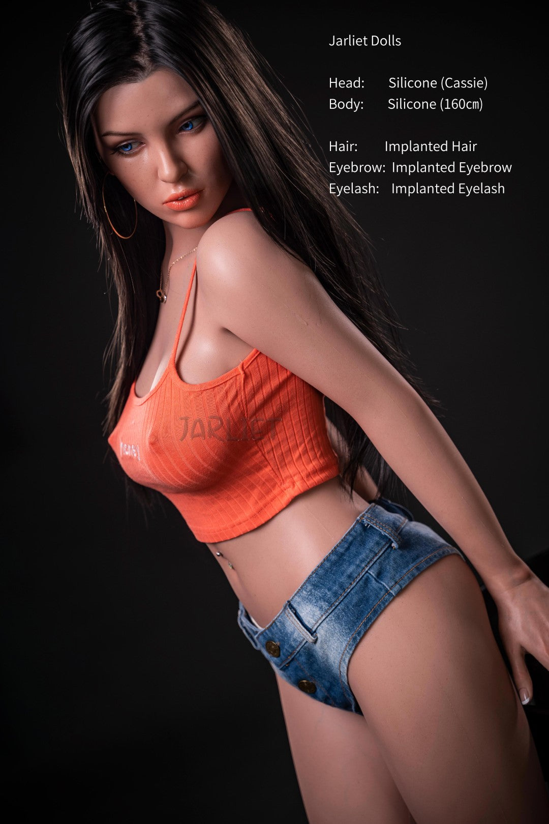Seksa lelle Kesija (Jarliet 160 cm C-Cup silikona)