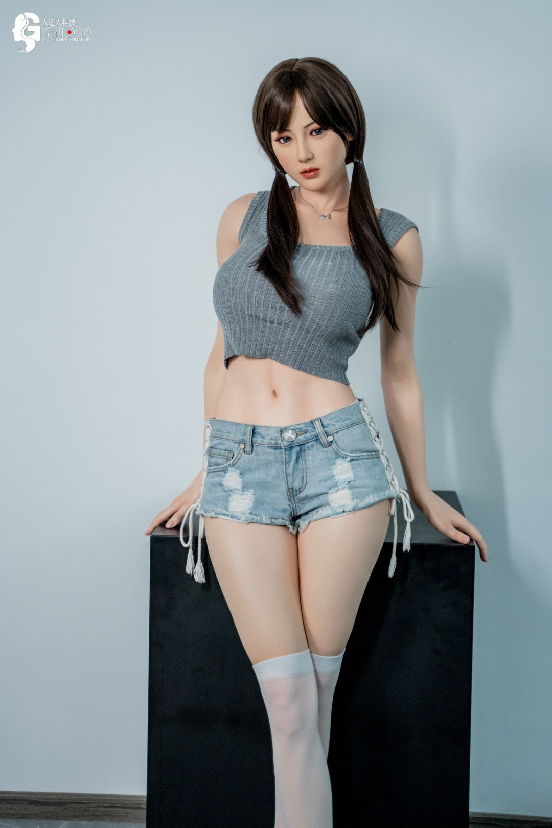 Seksa lelle Leyla Model 19R Deluxe (Gynoid Doll 168 cm F-Cup silikona)
