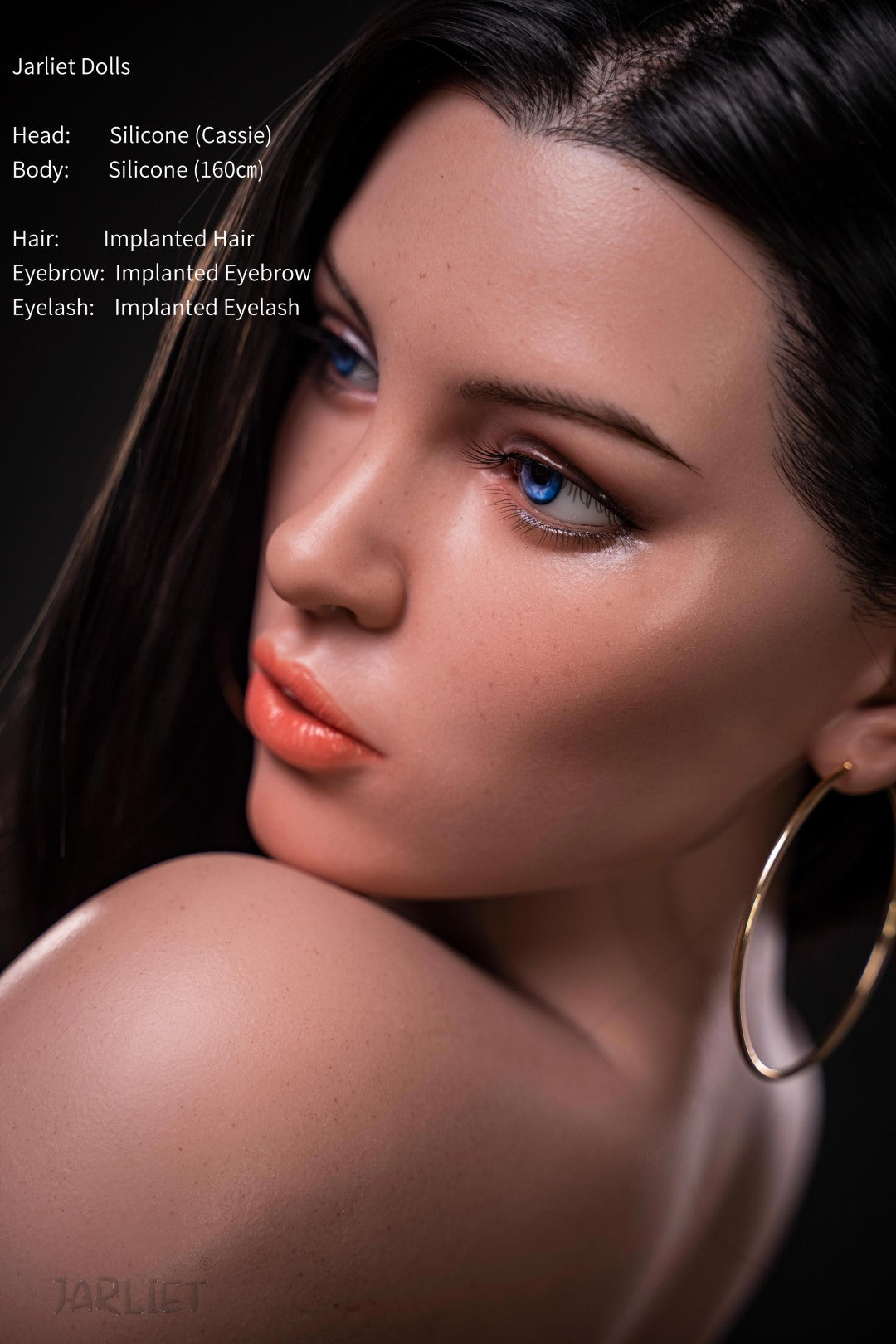 Seksa lelle Kesija (Jarliet 160 cm C-Cup silikona)