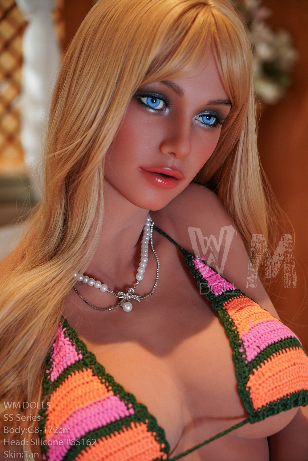 Ingela seksa lelle (WM-Doll 172 cm D-Cus #SS162 TPE+Silikona)