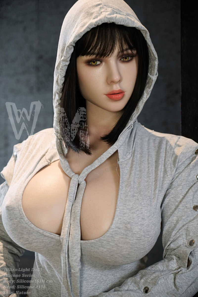 Dženija seksa lelle (WM-Doll 163 cm H-Cup S#198 silikona)