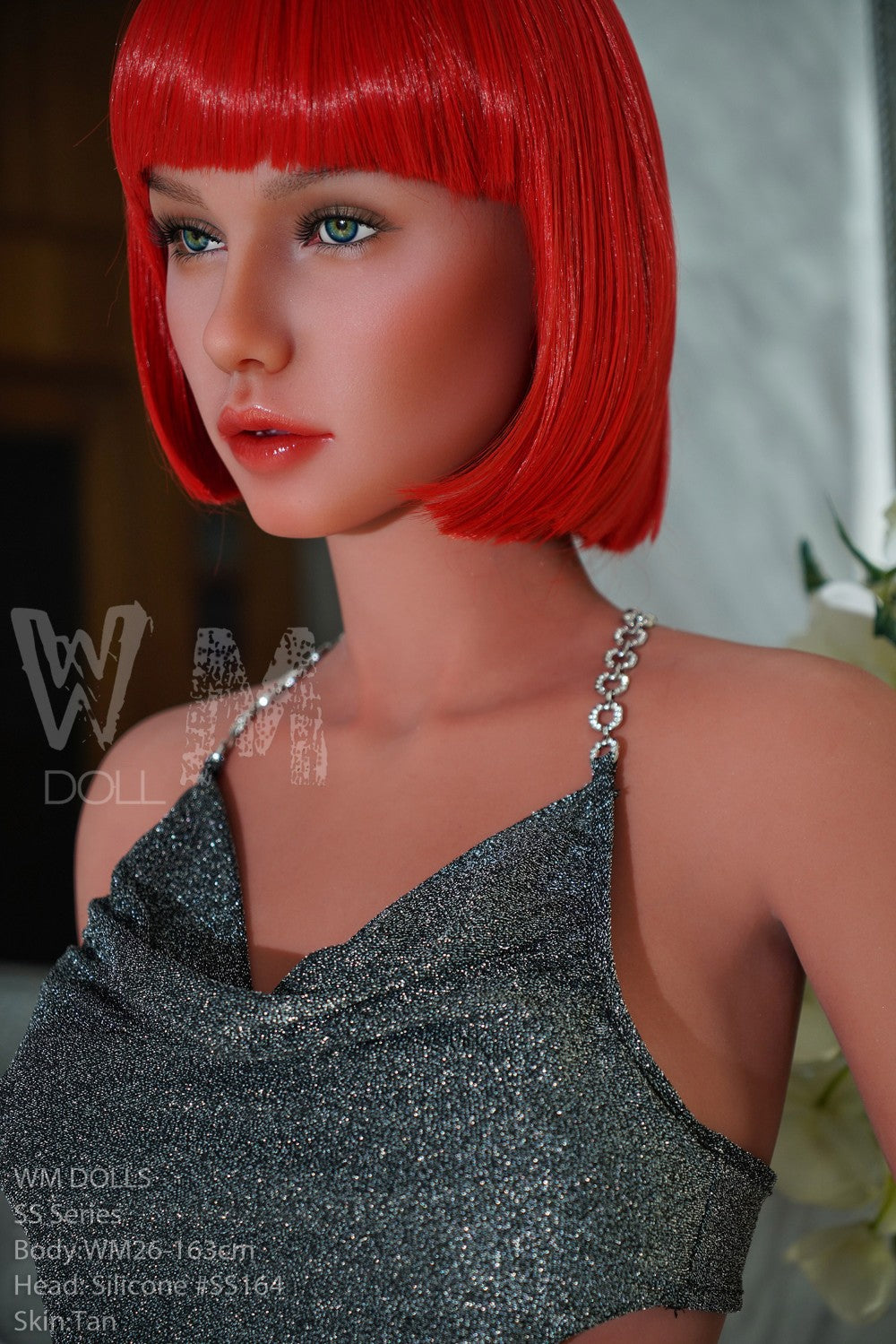 Seksa lelle Tesa (WM-Doll 163 cm D-Cup #SS164 TPE+Silikona)