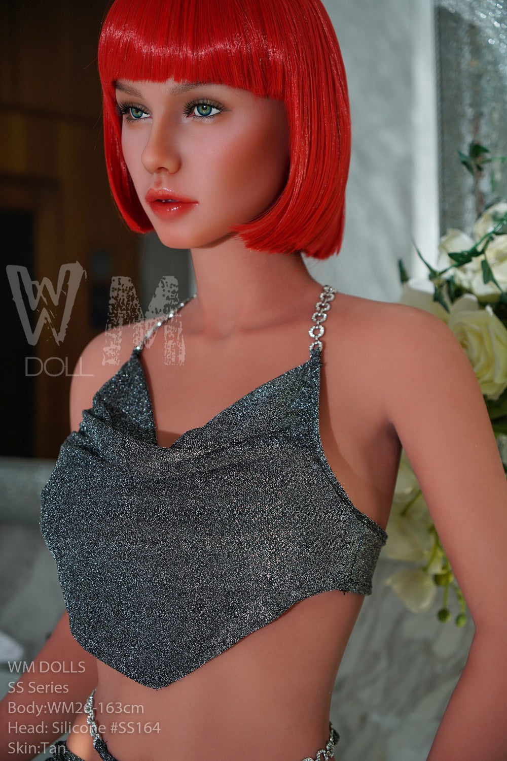 Seksa lelle Tesa (WM-Doll 163 cm D-Cup #SS164 TPE+Silikona)