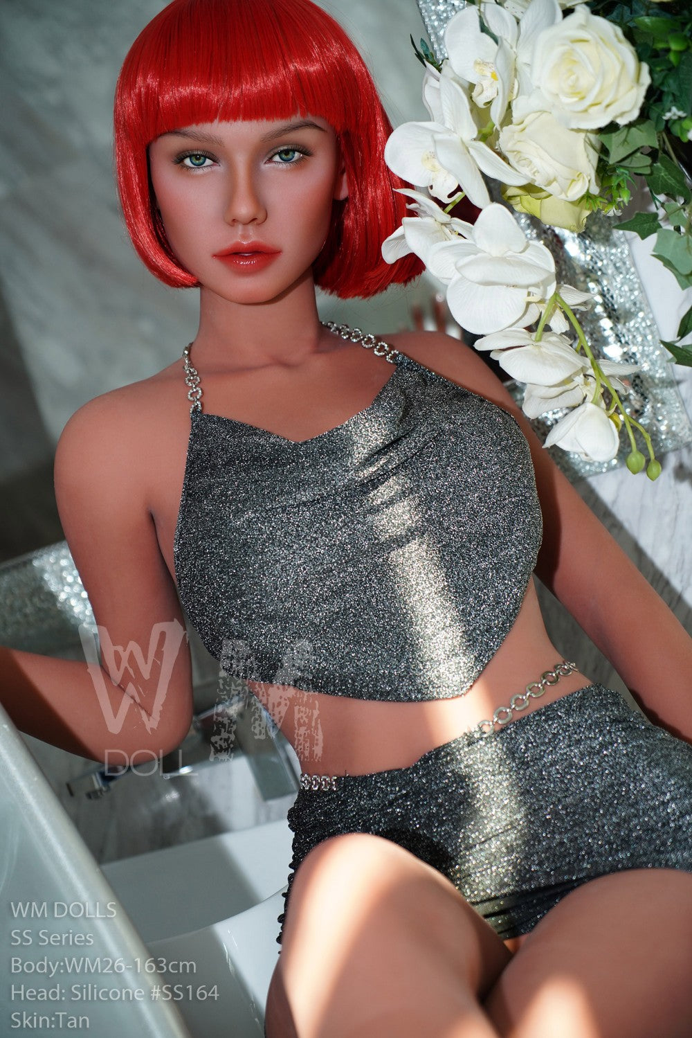 Seksa lelle Tesa (WM-Doll 163 cm D-Cup #SS164 TPE+Silikona)