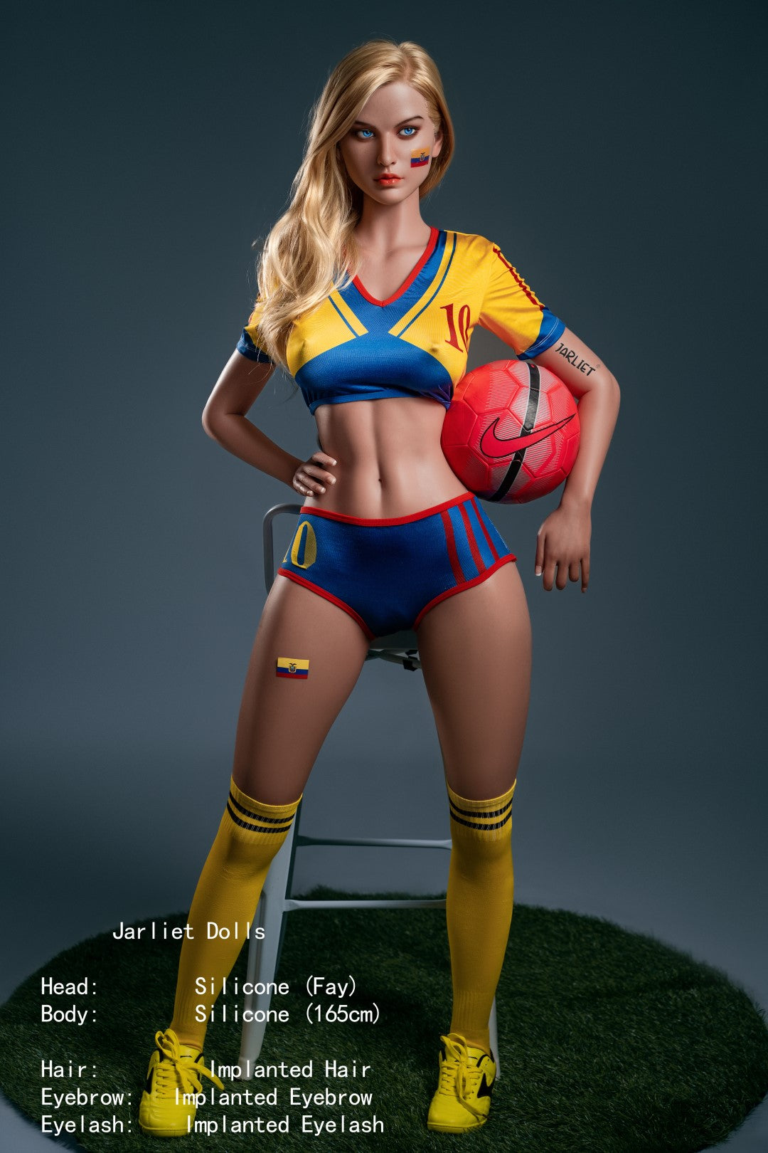 Feja seksa lelle (Jarliet 165 cm C-Cup silikona)