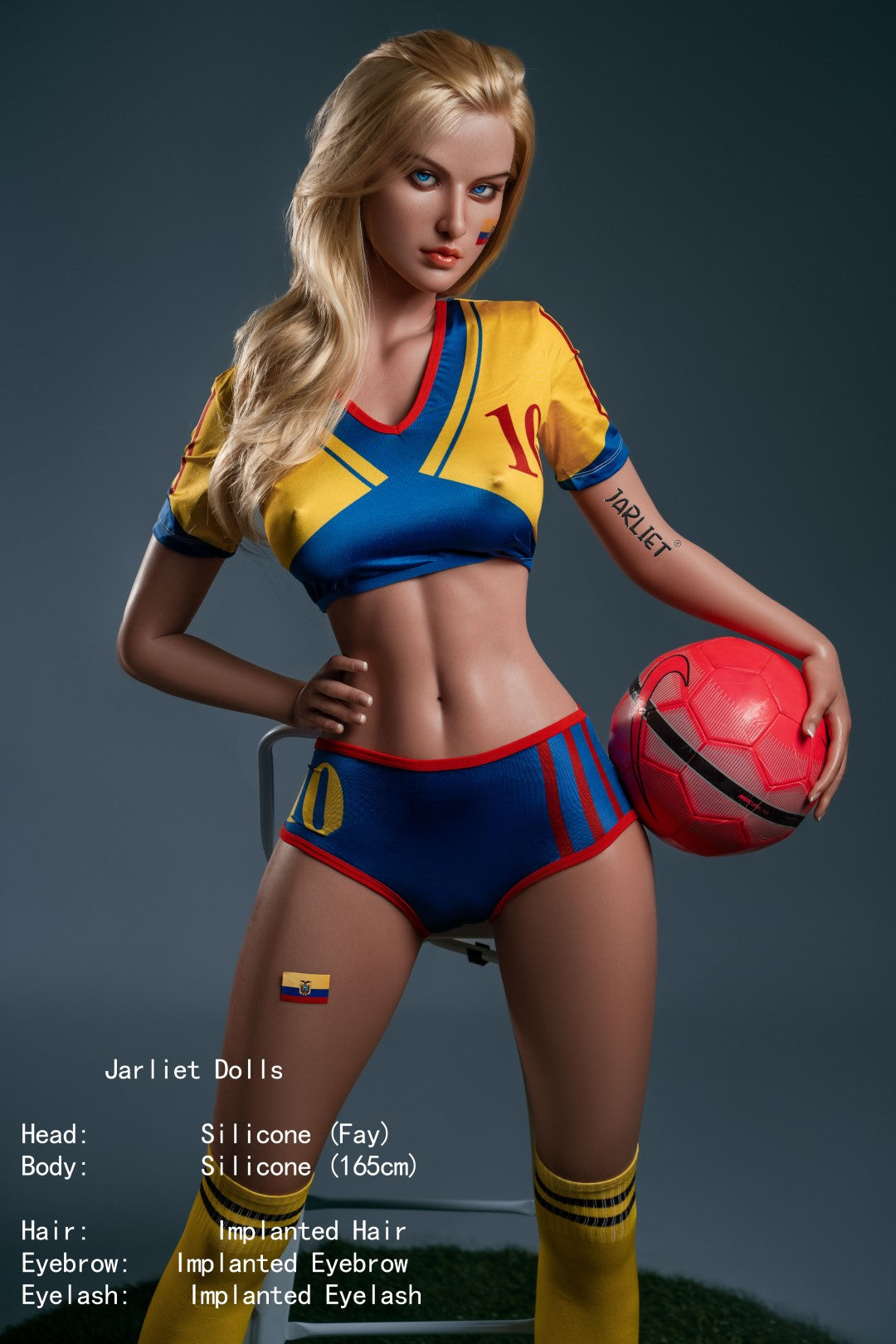 Feja seksa lelle (Jarliet 165 cm C-Cup silikona)