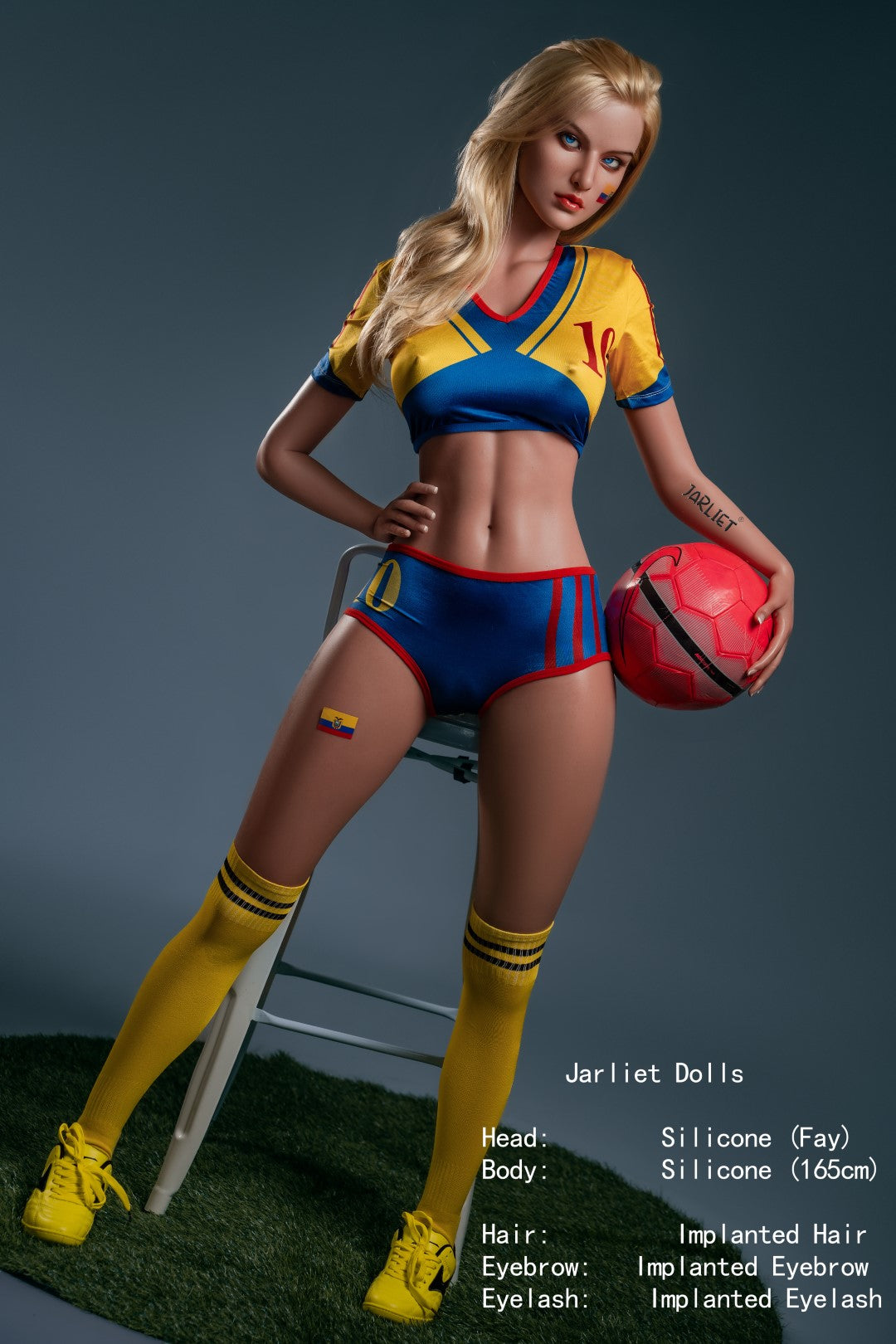 Feja seksa lelle (Jarliet 165 cm C-Cup silikona)