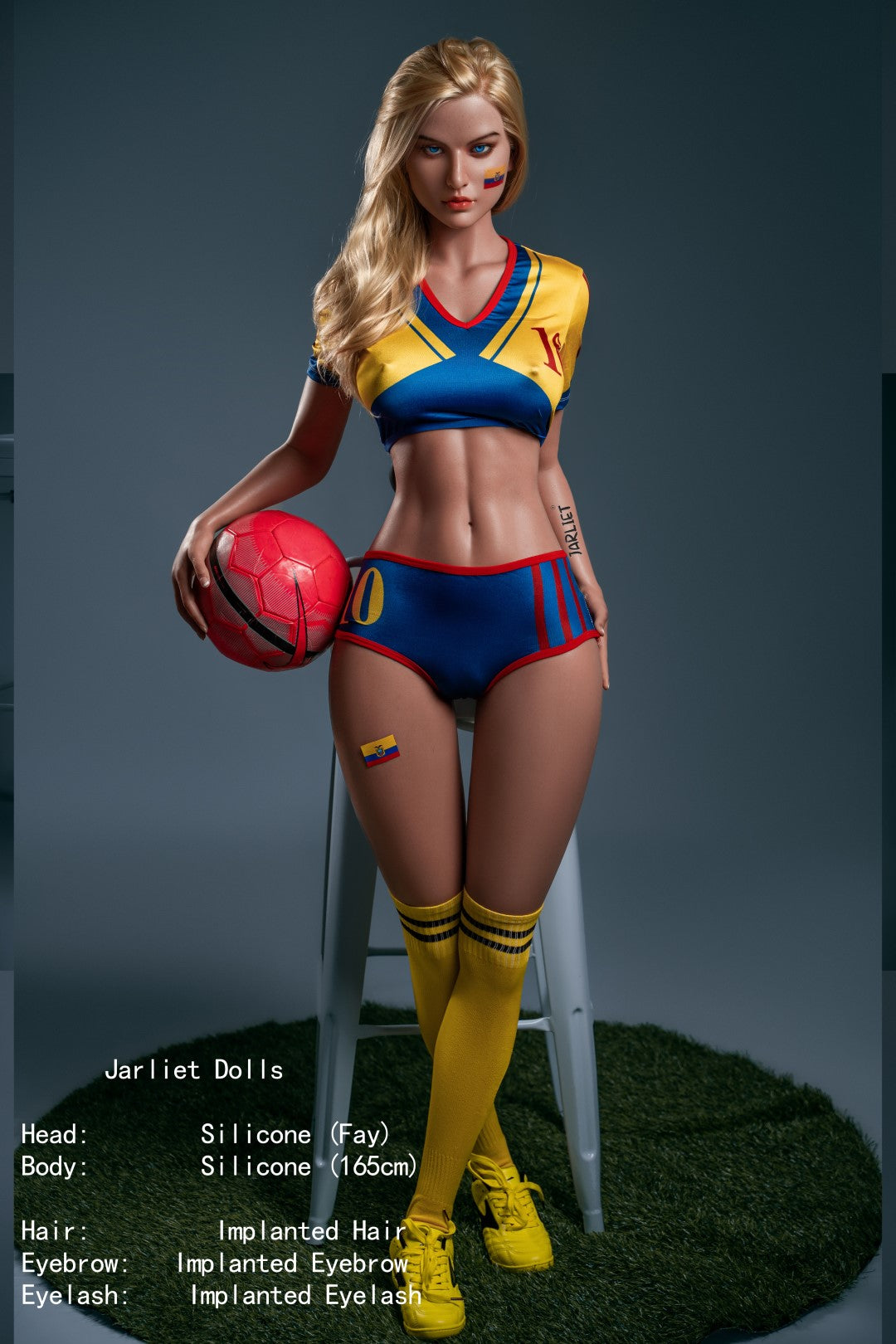 Feja seksa lelle (Jarliet 165 cm C-Cup silikona)