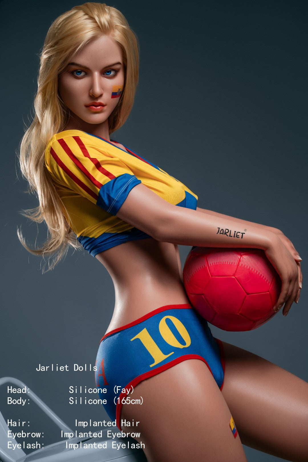 Feja seksa lelle (Jarliet 165 cm C-Cup silikona)