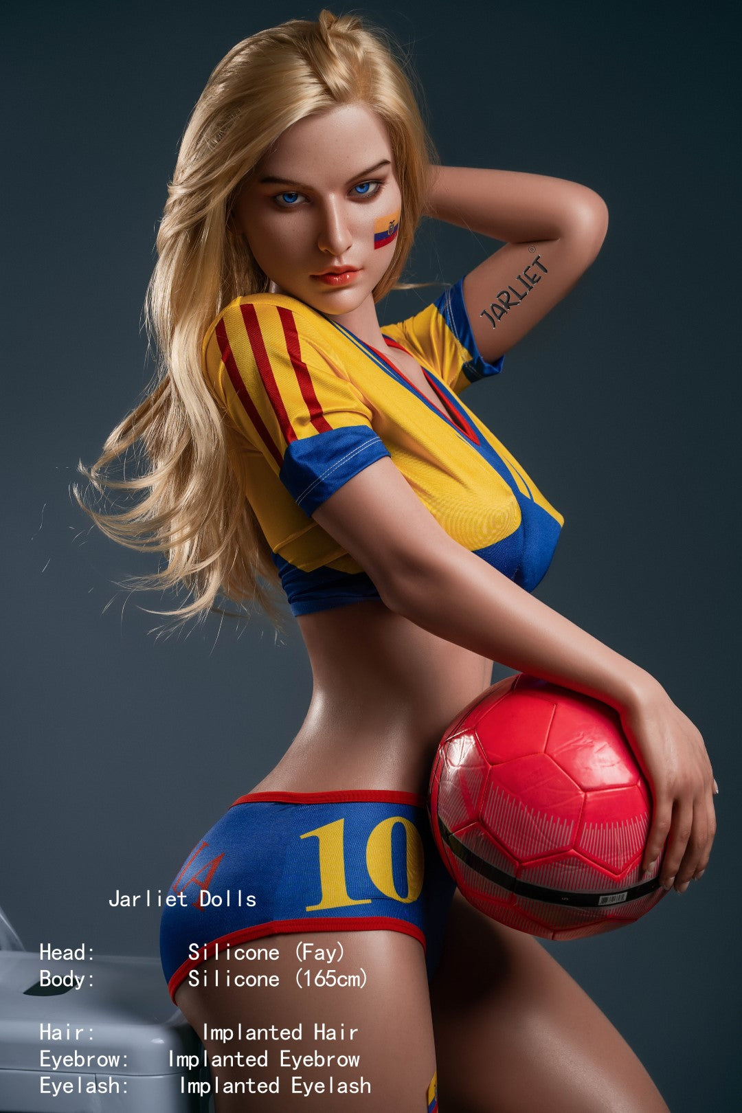 Feja seksa lelle (Jarliet 165 cm C-Cup silikona)