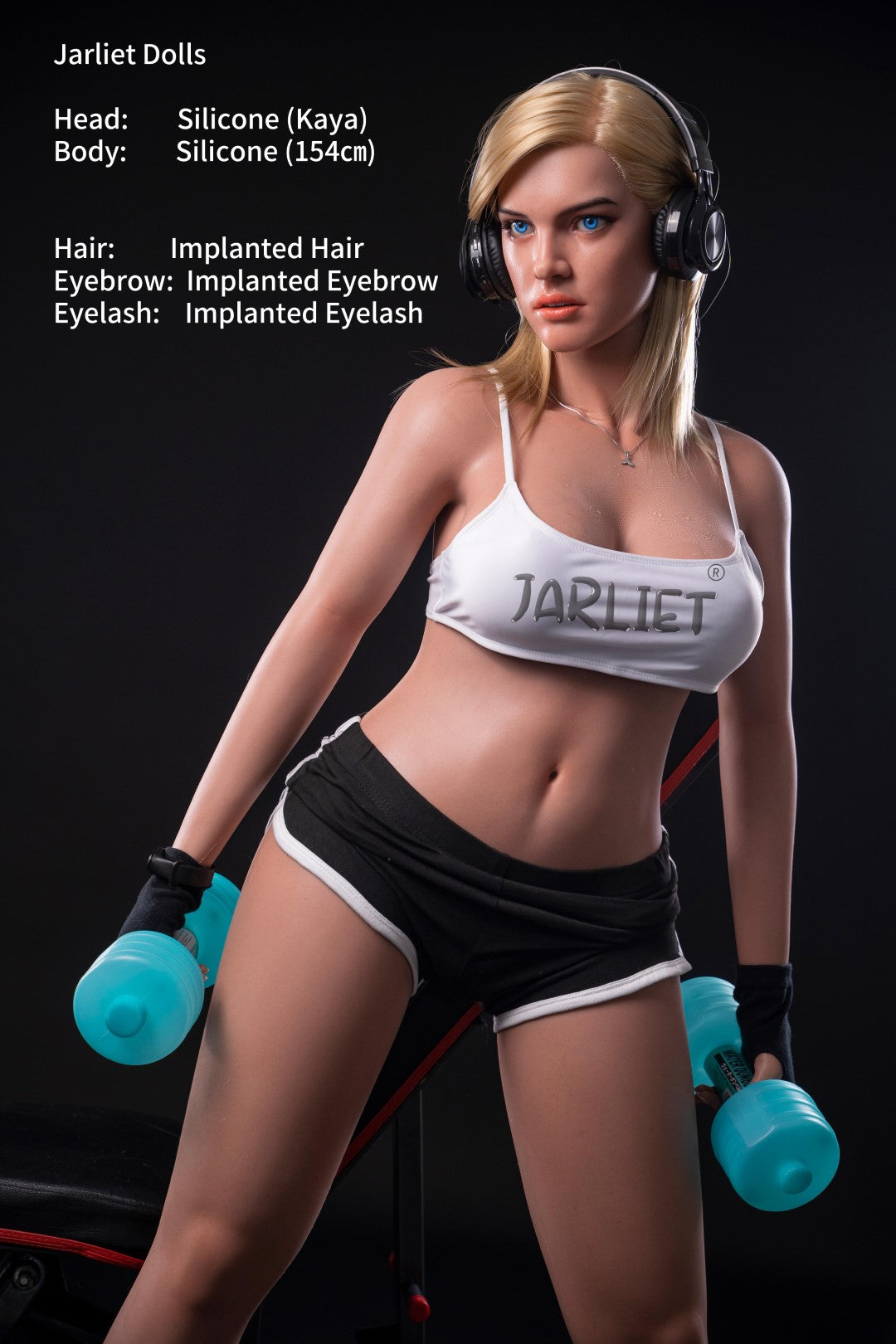 Kaja 1 seksa lelle (Jarliet 154 cm C-Cup silikona)