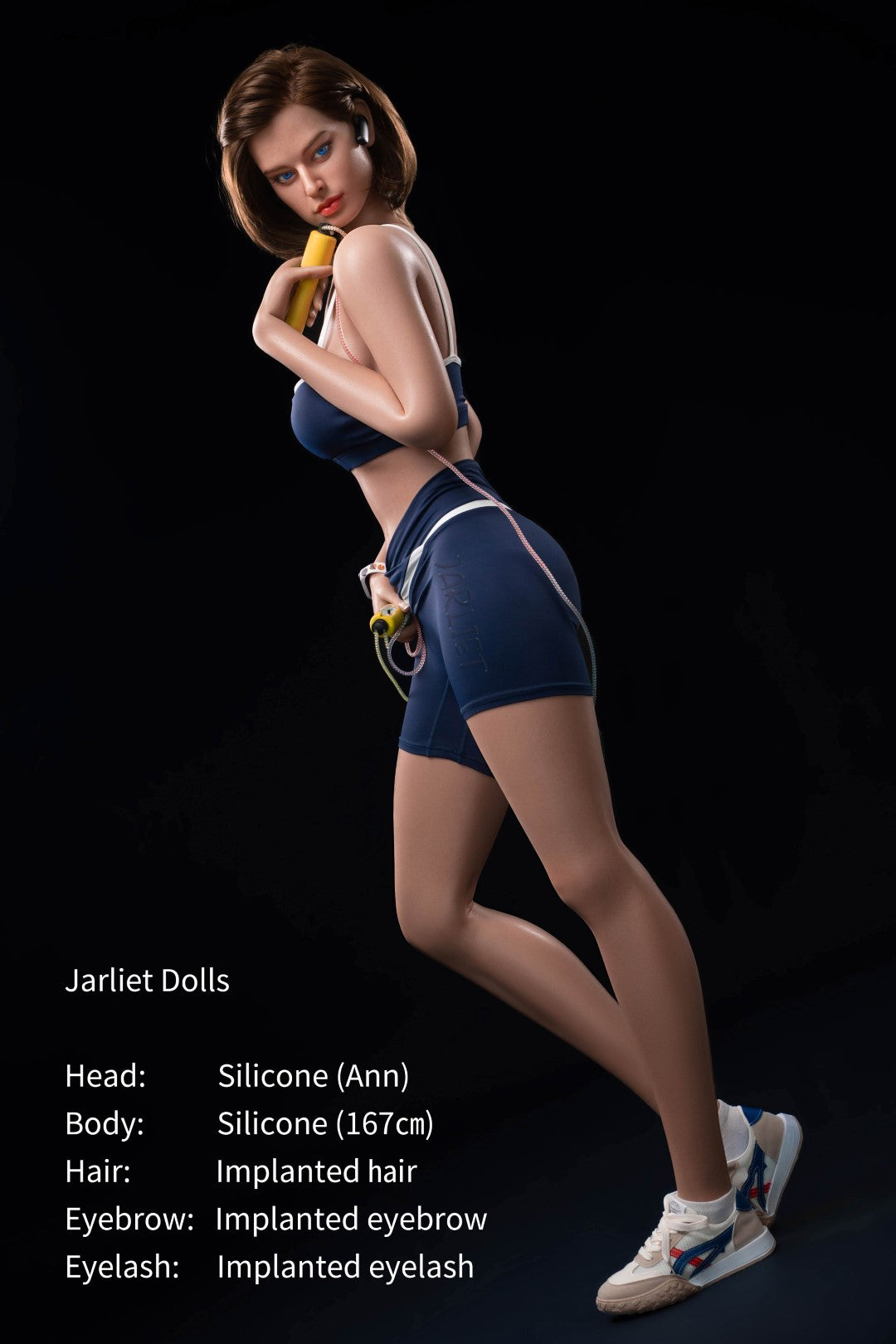 Annas seksa lelle (Jarliet 167 cm B-Cup silikona)