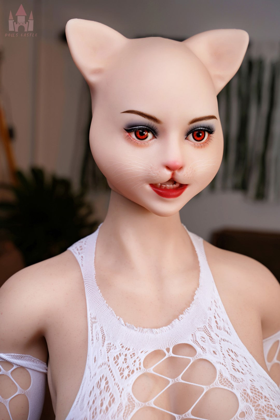 Seksa lelle Cattie (Dolls Castle 142 cm E-Cus #SZ2 TPE+Silikona)