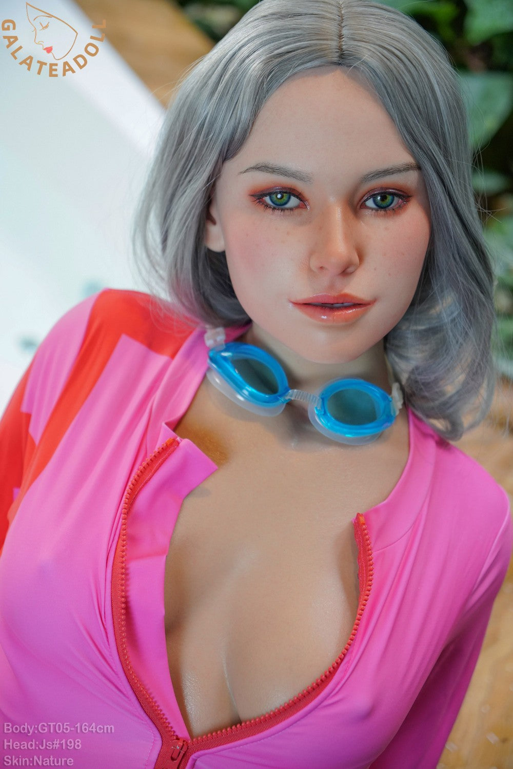 Olga seksa lelle (Galatea Doll 164 cm B-Cup #198 silikons)