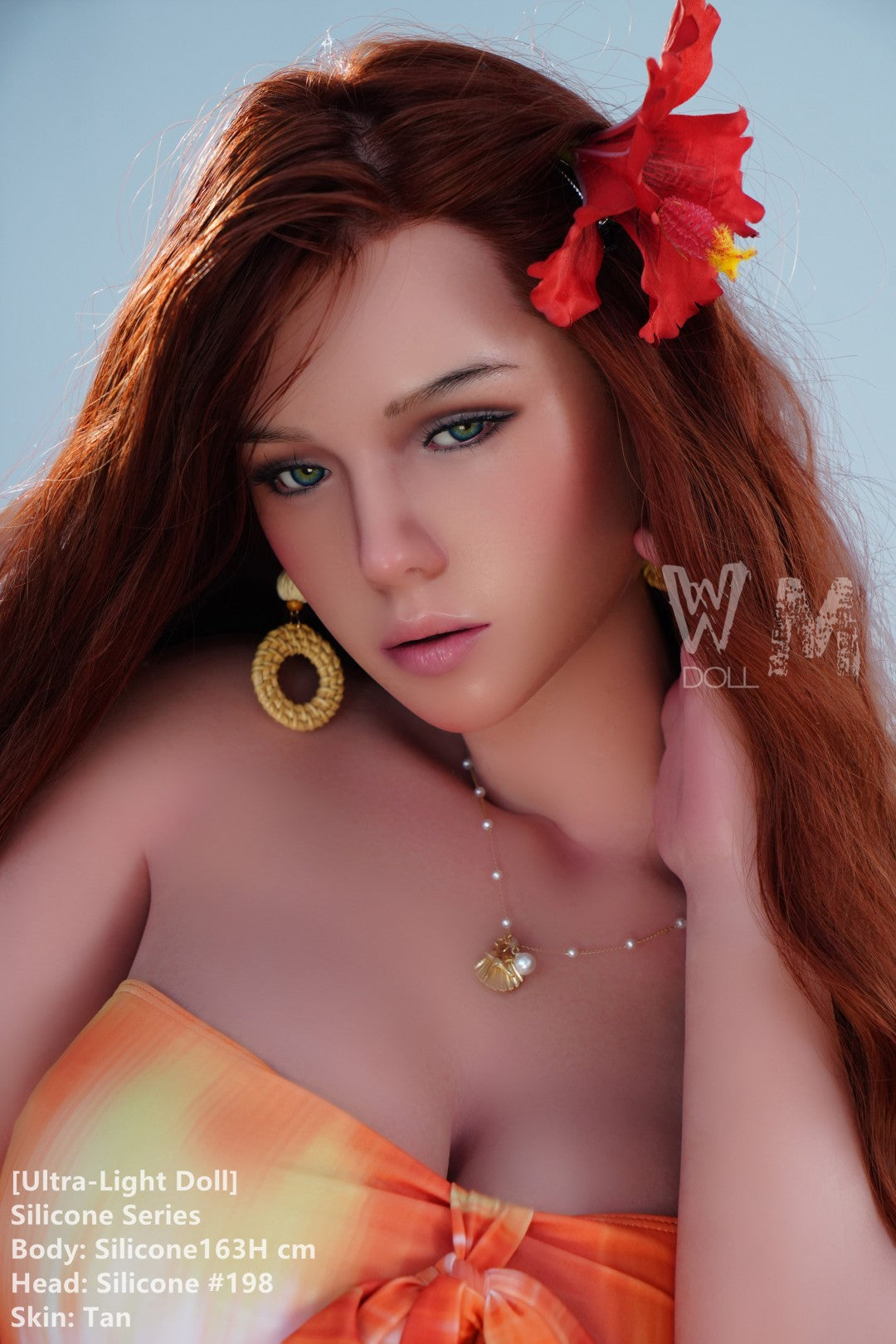 Izabella seksa lelle (WM-Doll 163 cm H-Cup S#198 silikona)