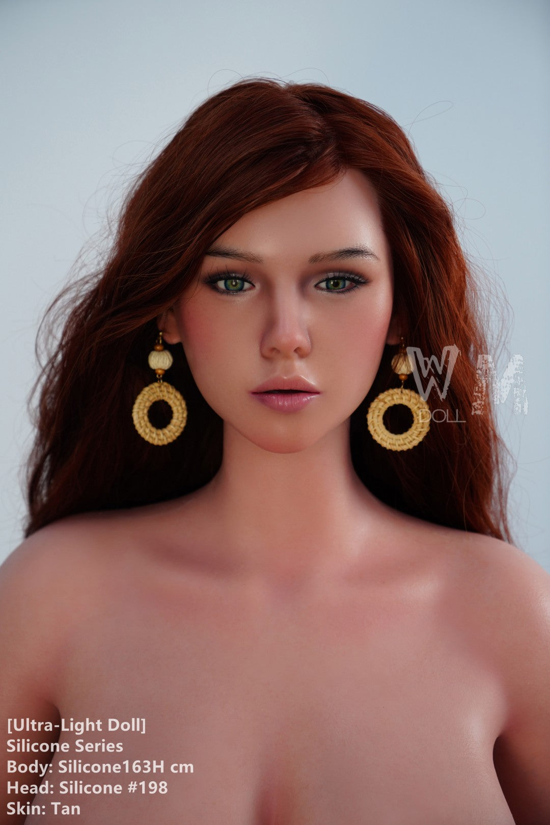 Izabella seksa lelle (WM-Doll 163 cm H-Cup S#198 silikona)