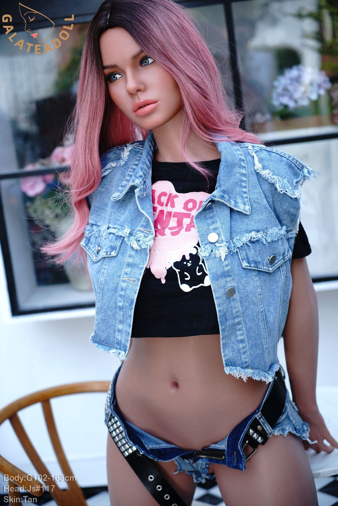 Seksa lelle Belinda (Galatea Doll 163 cm D-Cup #117 silikons)