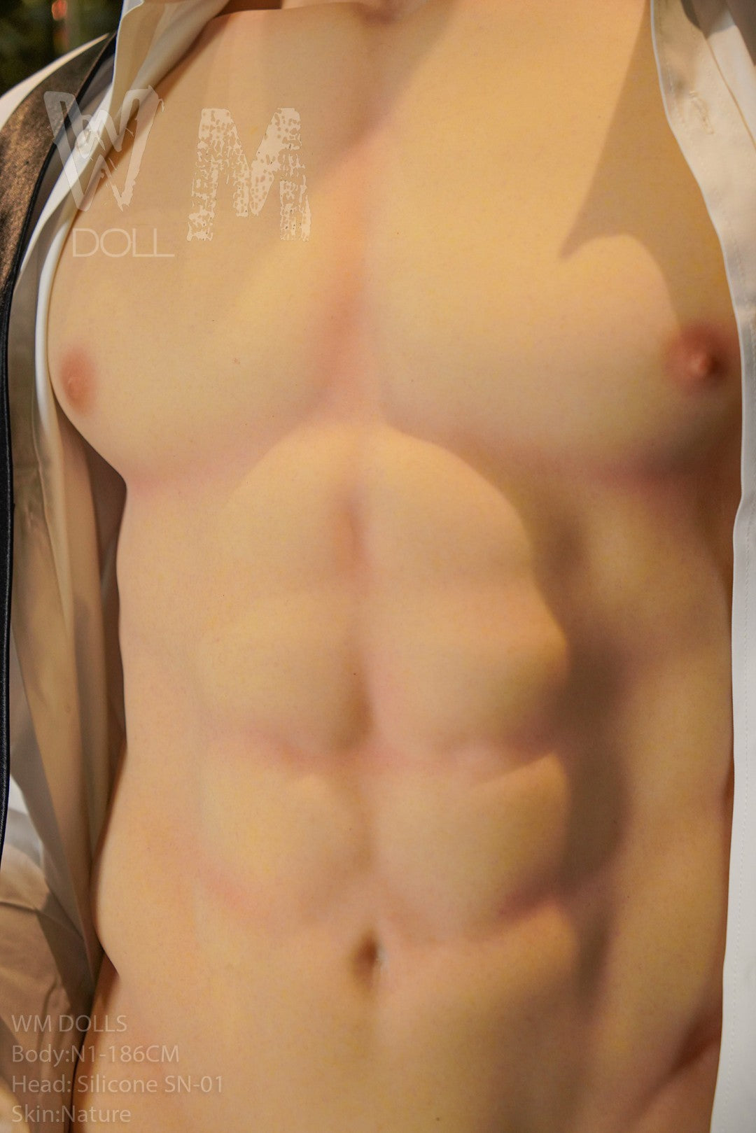 Kenji vīriešu dzimuma lelle (WM-Doll 186cm #N1 silikons)
