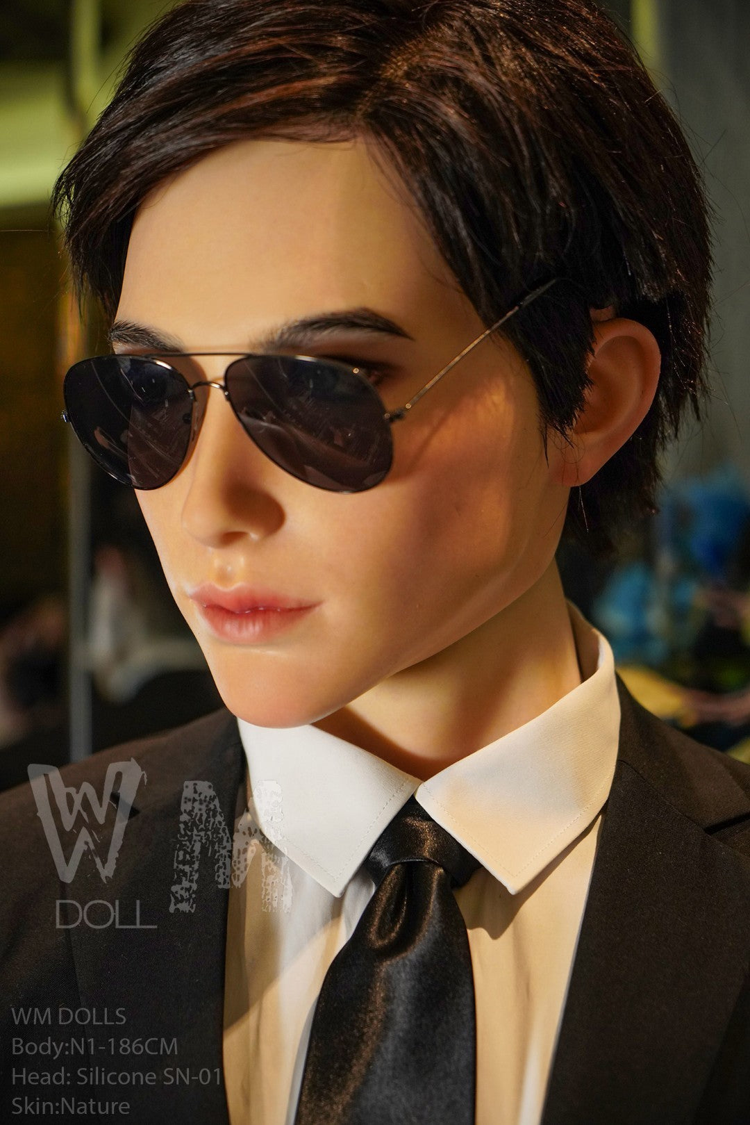 Kenji vīriešu dzimuma lelle (WM-Doll 186cm #N1 silikons)